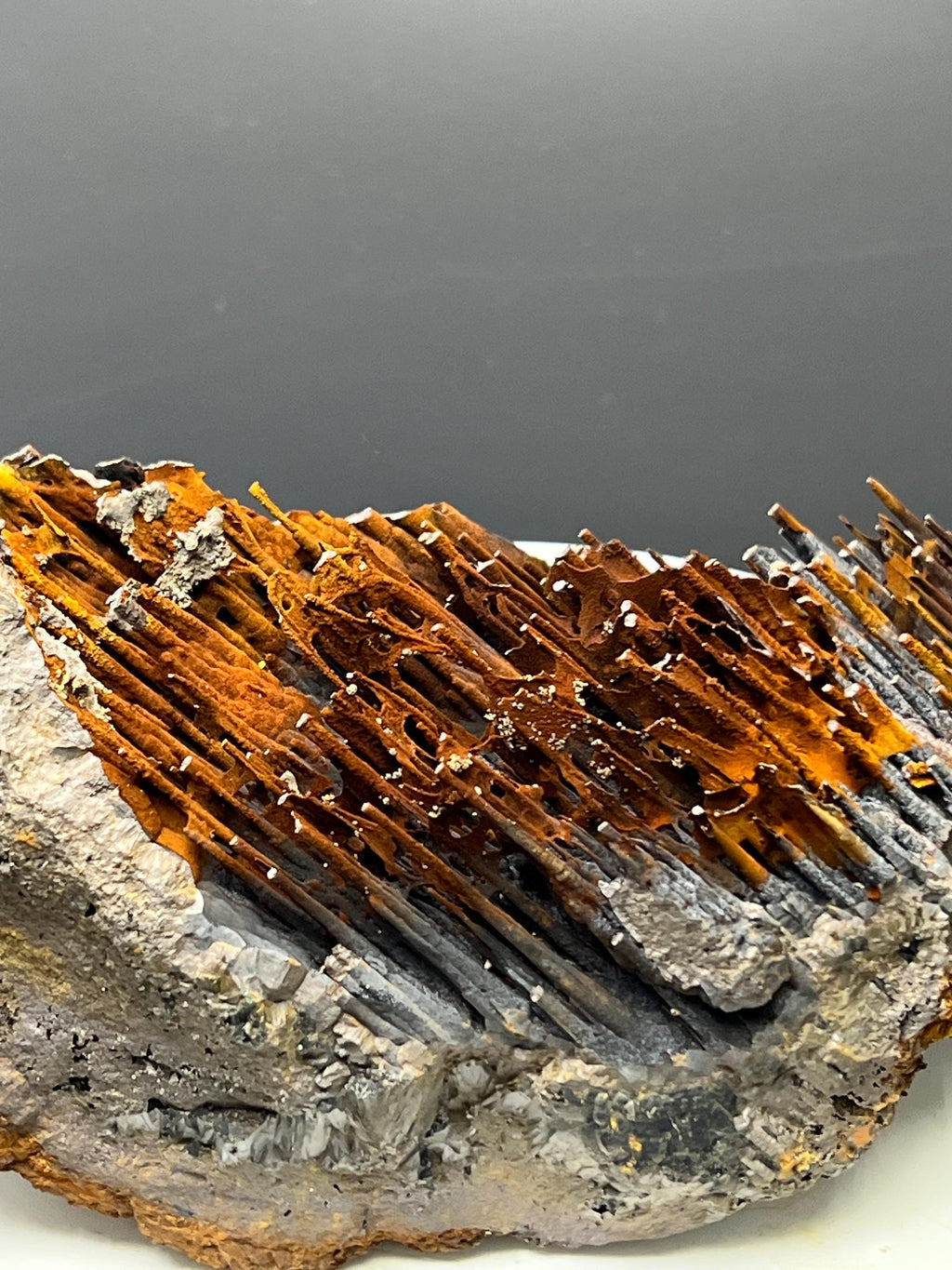 Museum Grade Very Showy Limonite With Velvet Function Stalactite Goethite, For Special Collection - Crystal Gemstone AE 