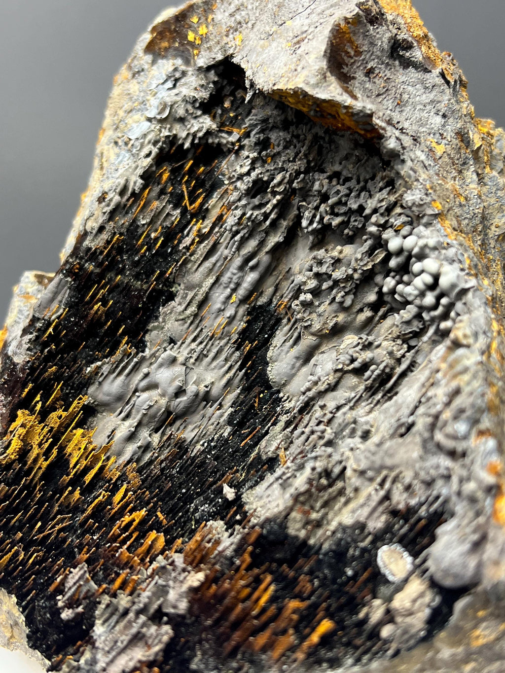 Museum Grade, Specularite And Limonite With Stalactite Goethite Specimen - Crystal Gemstone AE 