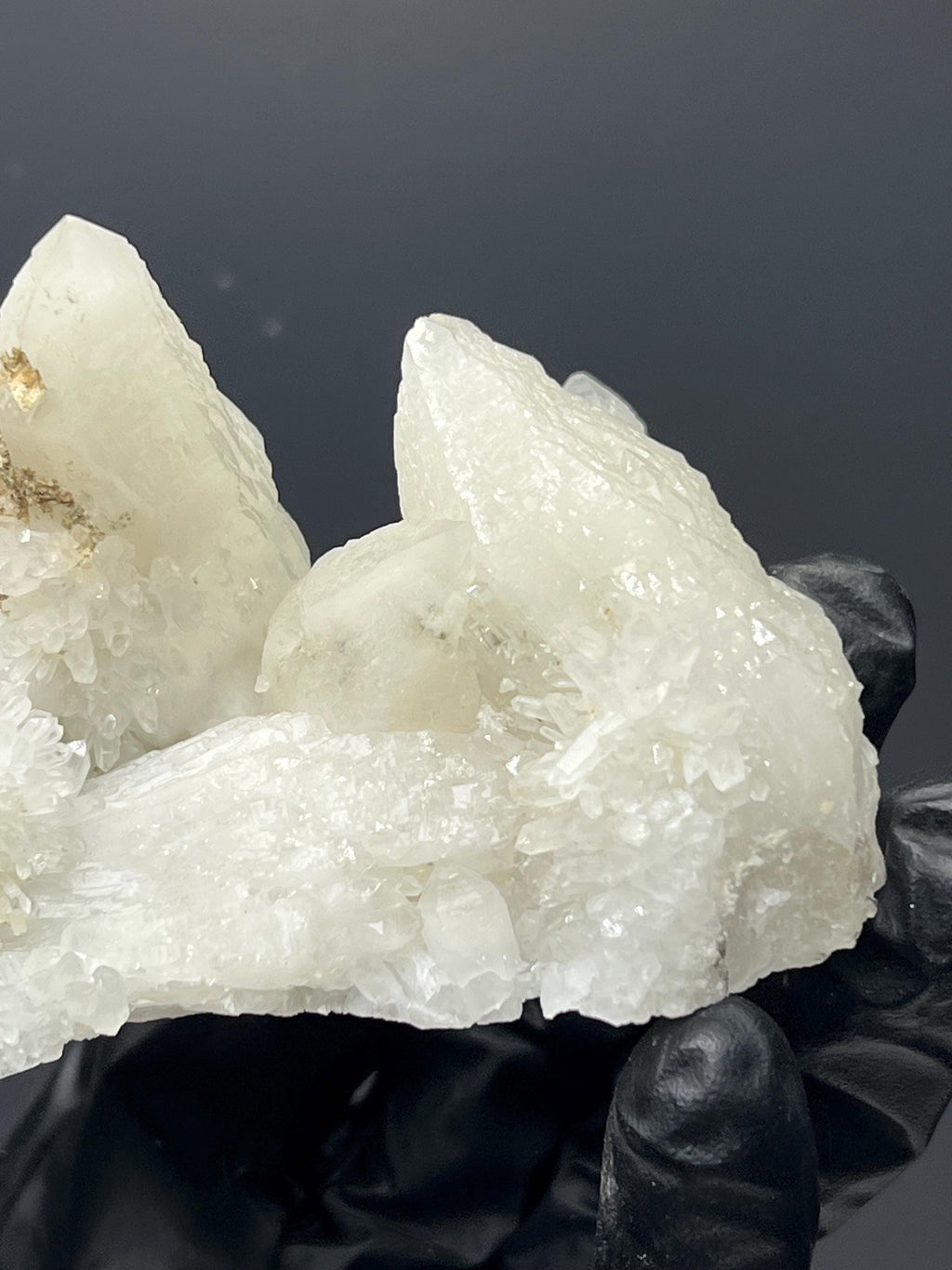 Calcite With Crystal Quartz Specimen - Crystal Gemstone AE 