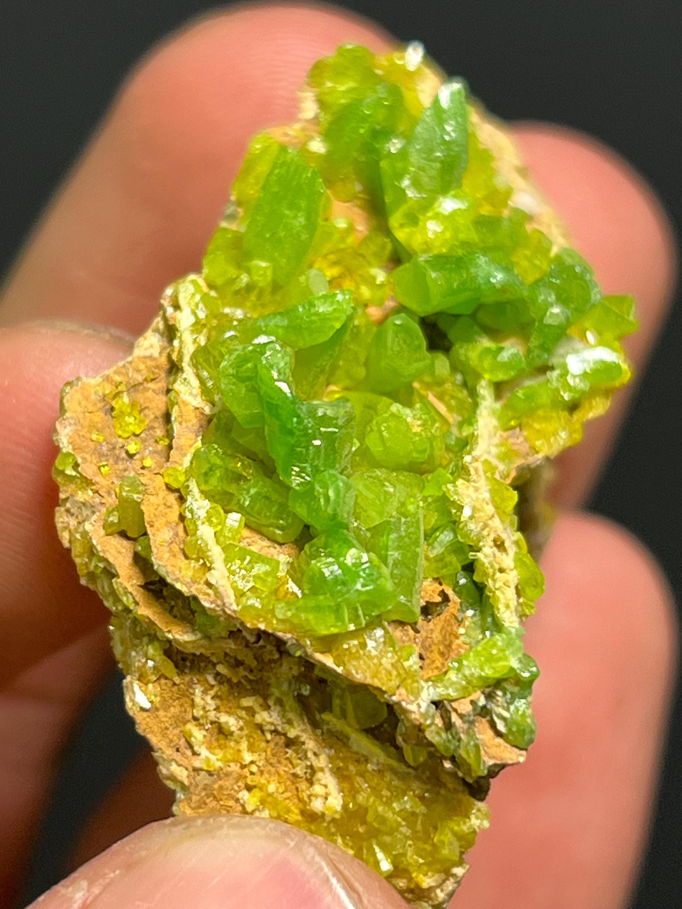 Very Special Pyromorphite Specimen, 38gram - Crystal Gemstone AE 