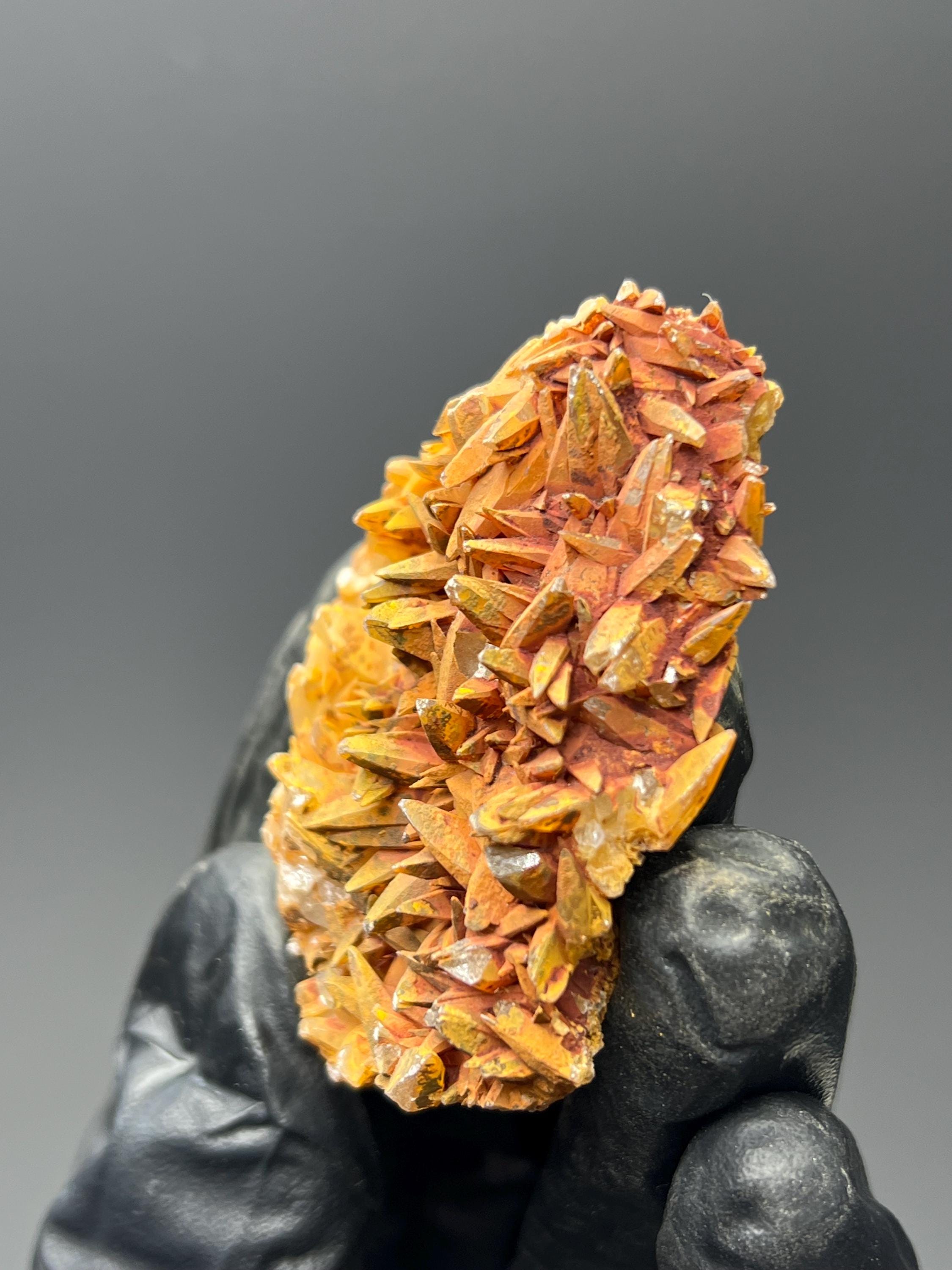 Red Crystal Calcite - Crystal Gemstone AE 