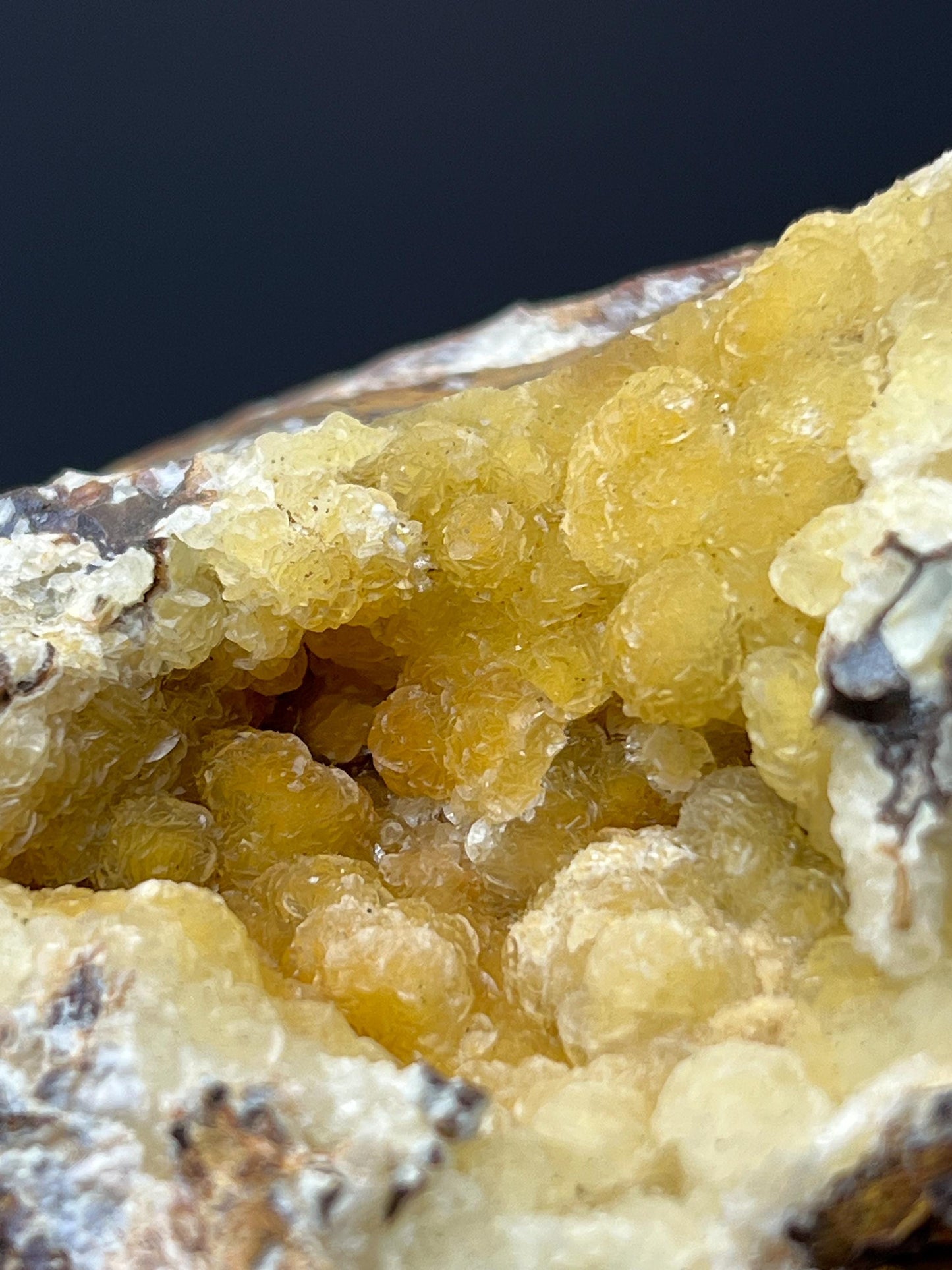Yellow Hemimorphite Specimen