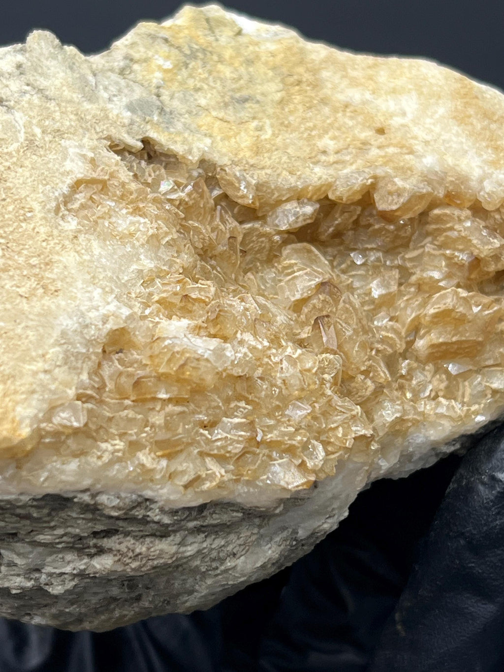 Orange Apophyllite Specimen - Luminous Crystal from India - Crystal Gemstone AE 