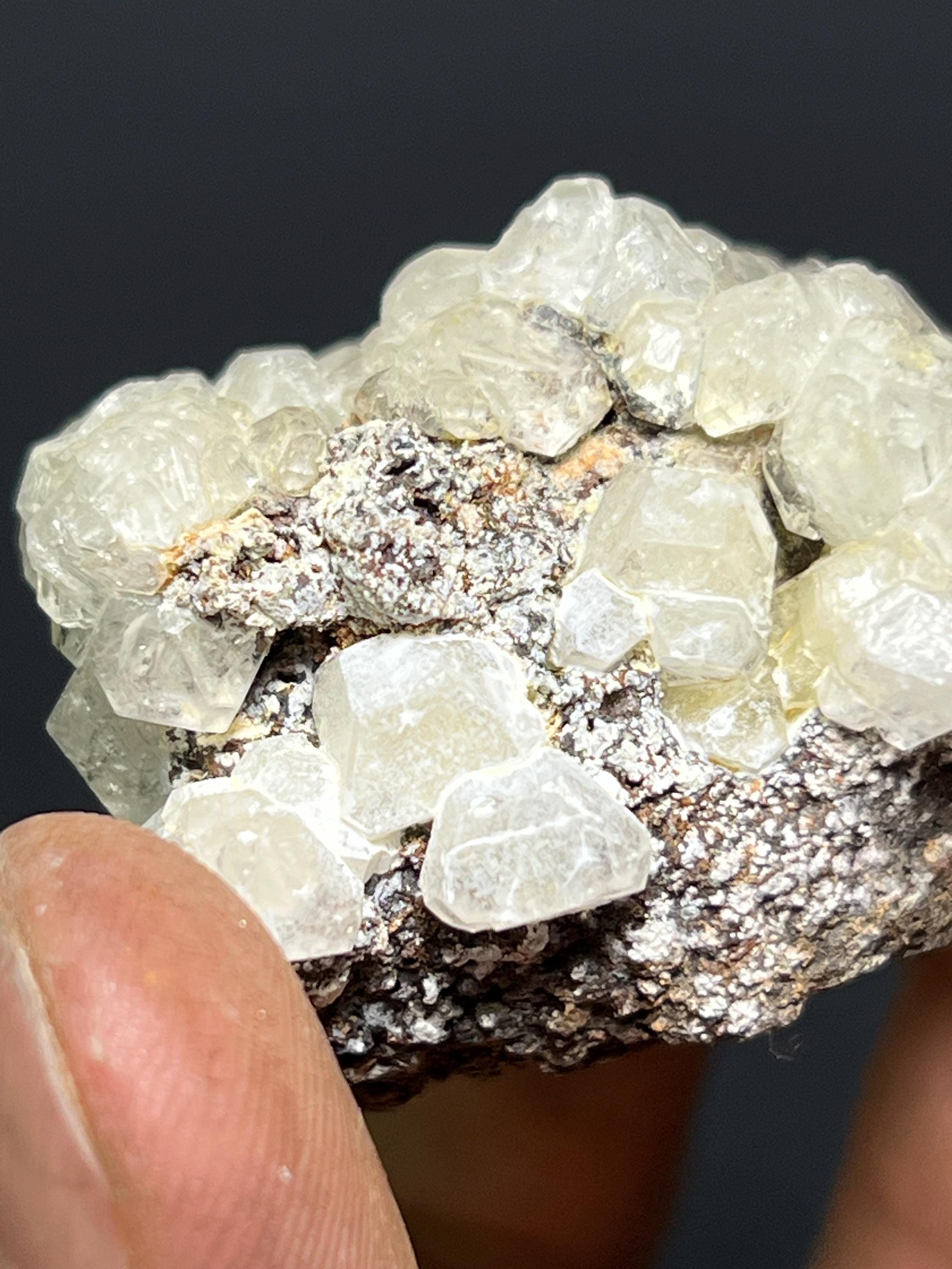 Cuprian Adamite Specimen, 30gram - Crystal Gemstone AE 