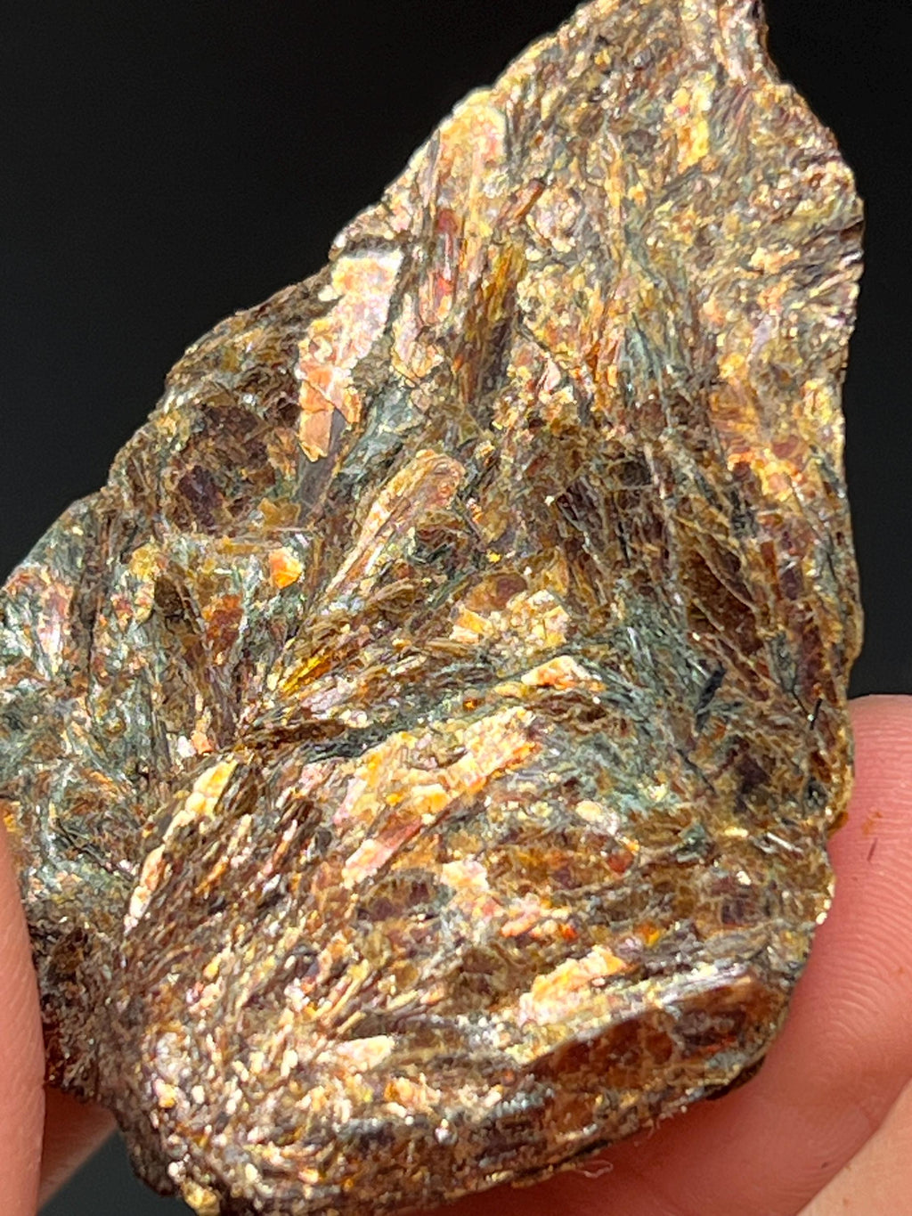 Bronzite Specimen - Madagascar - Crystal Gemstone AE 