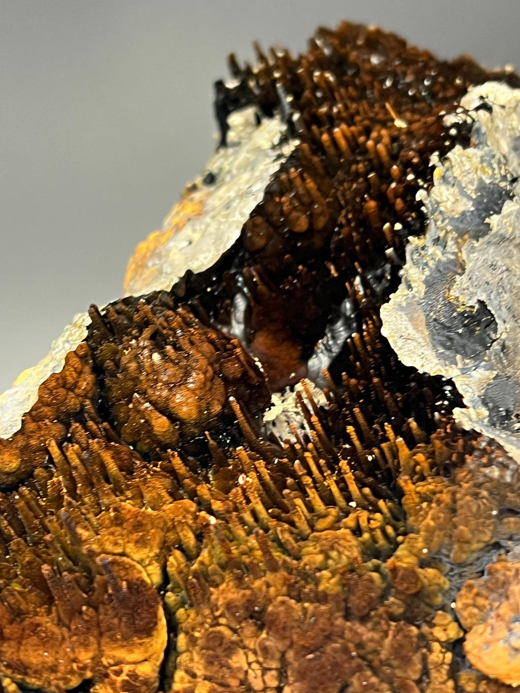 Museum Quality Extra Large Limonite With Stalactite Goethite, For Special Collector Item - Crystal Gemstone AE 