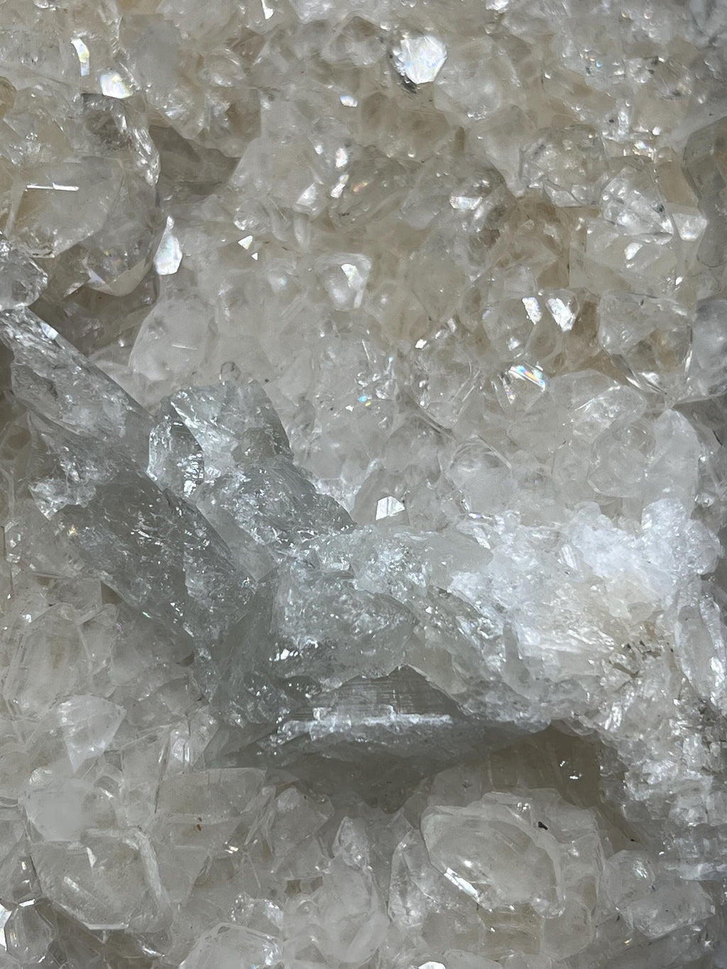 Celestine On Colemanite Specimen, 1,1kg - Crystal Gemstone AE 