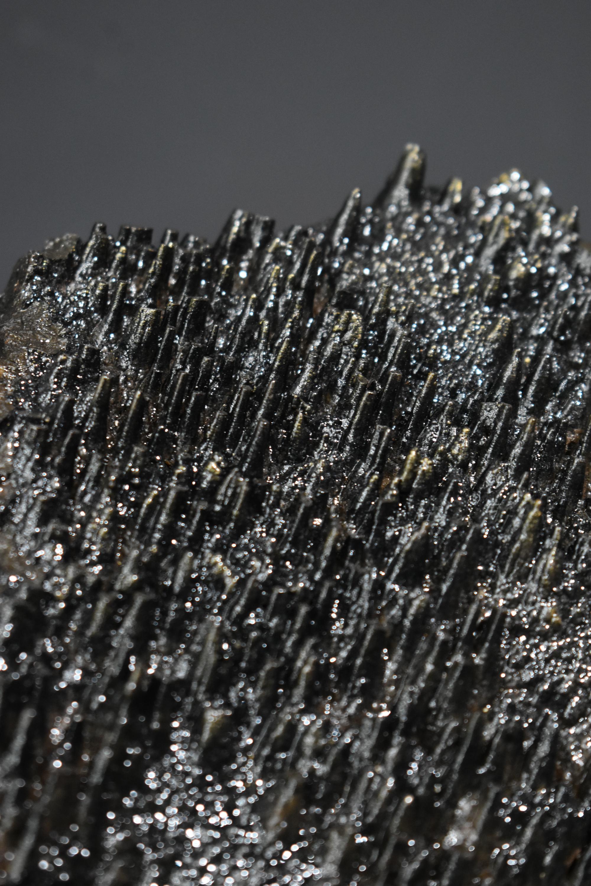Museum Quality! Very Special Golden Color Stalactite Goethite, From Turkey, Special Collection Piece - Crystal Gemstone AE 
