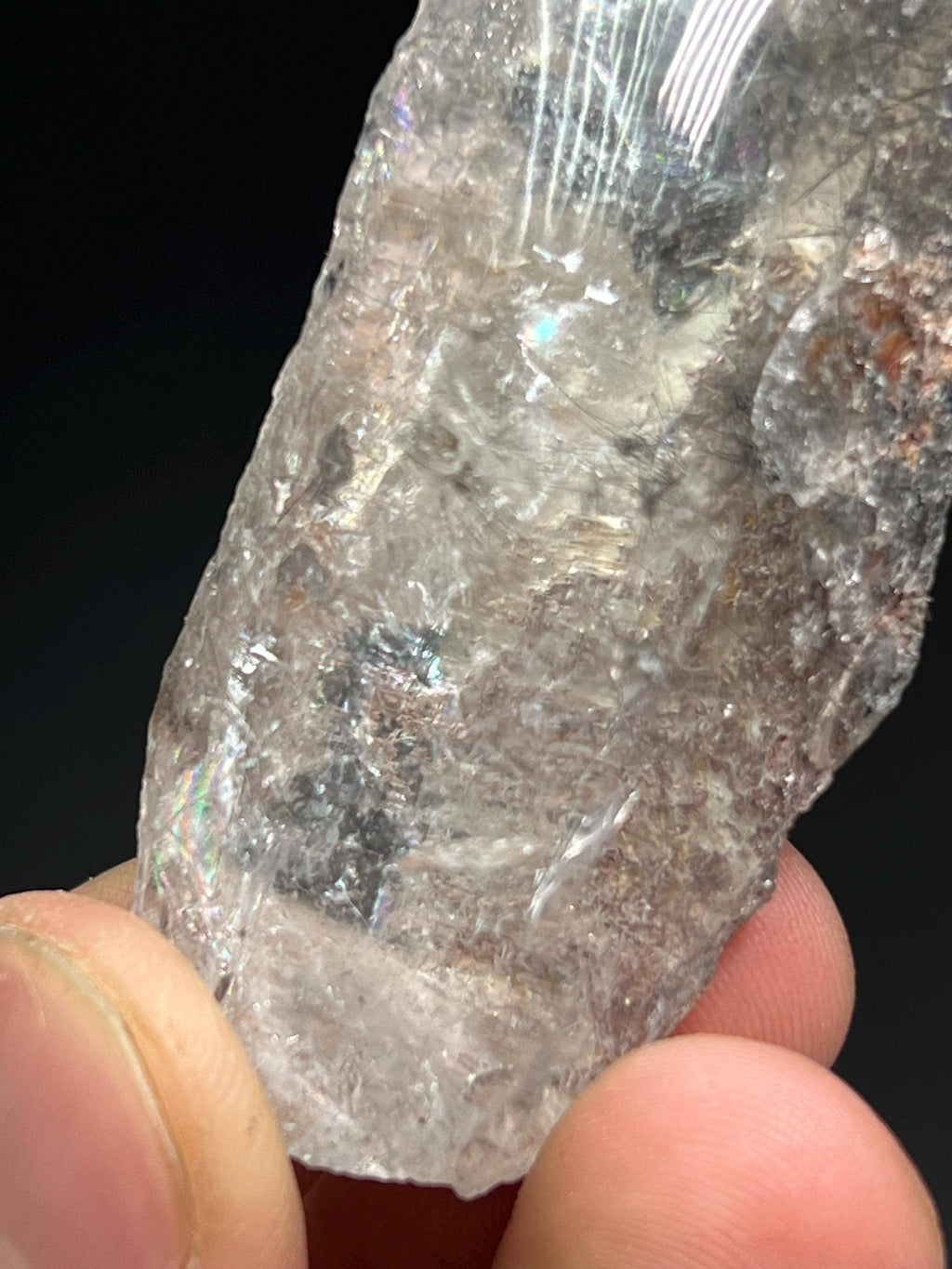 Alluvial Quartz Specimen - Crystal Gemstone AE 