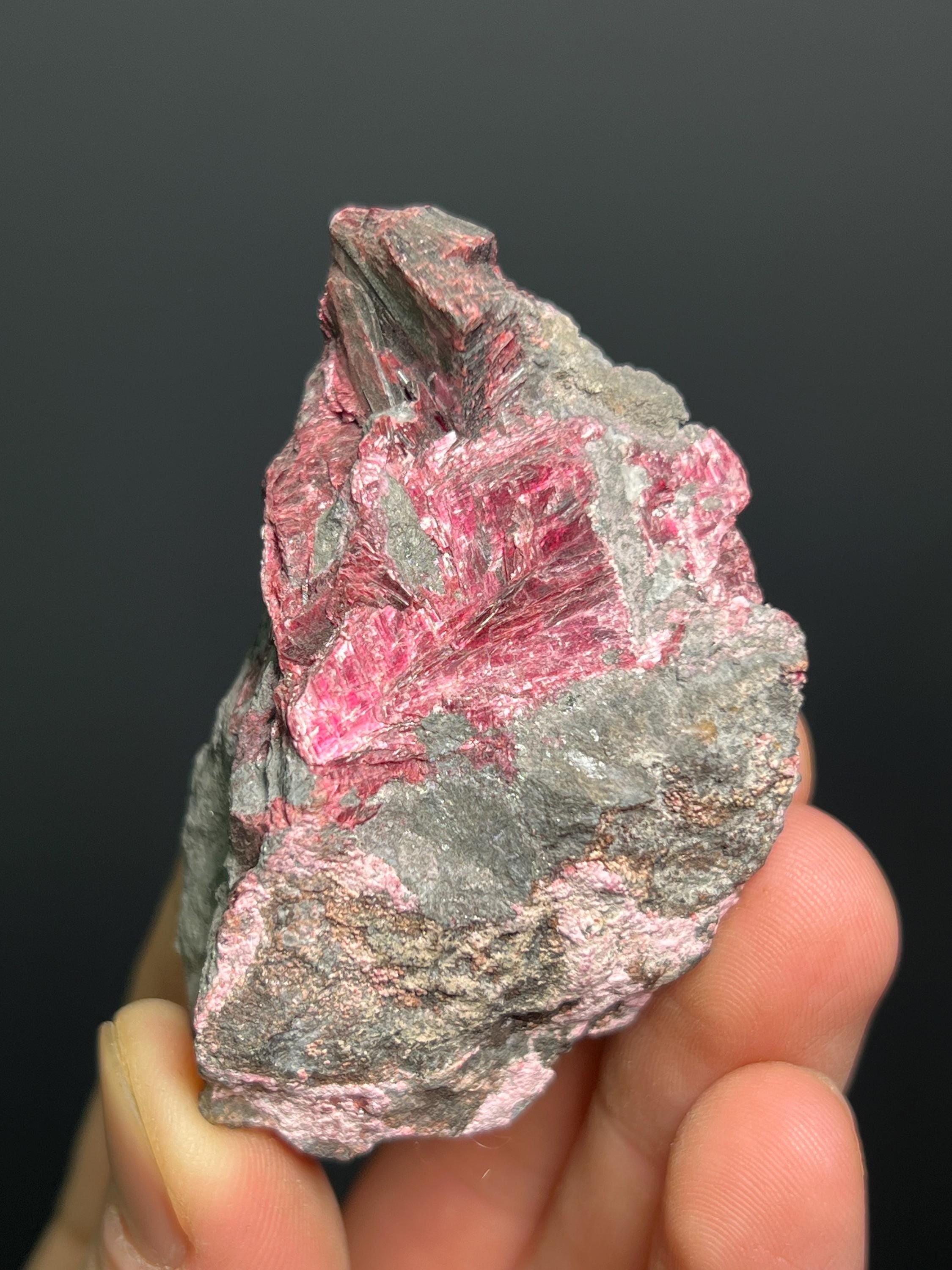 Moroccan Erythrite Specimen - Crystal Gemstone AE 