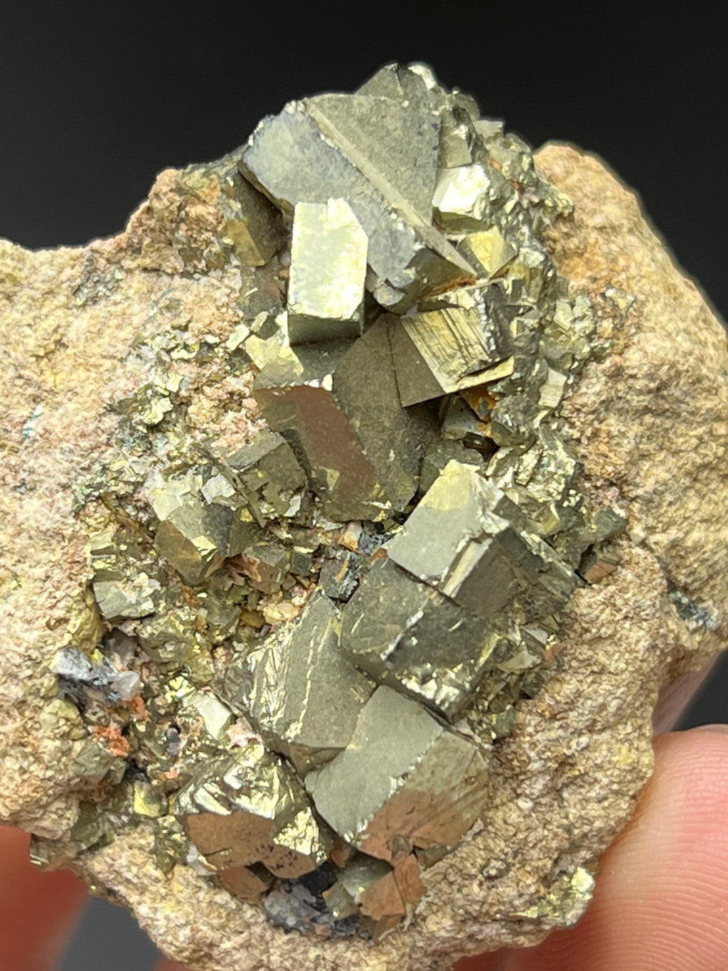 Pyrite On Matrix Specimen