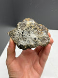 Special quality, Crystal calcite on stalactite hematite, From Turkey - Crystal Gemstone AE 