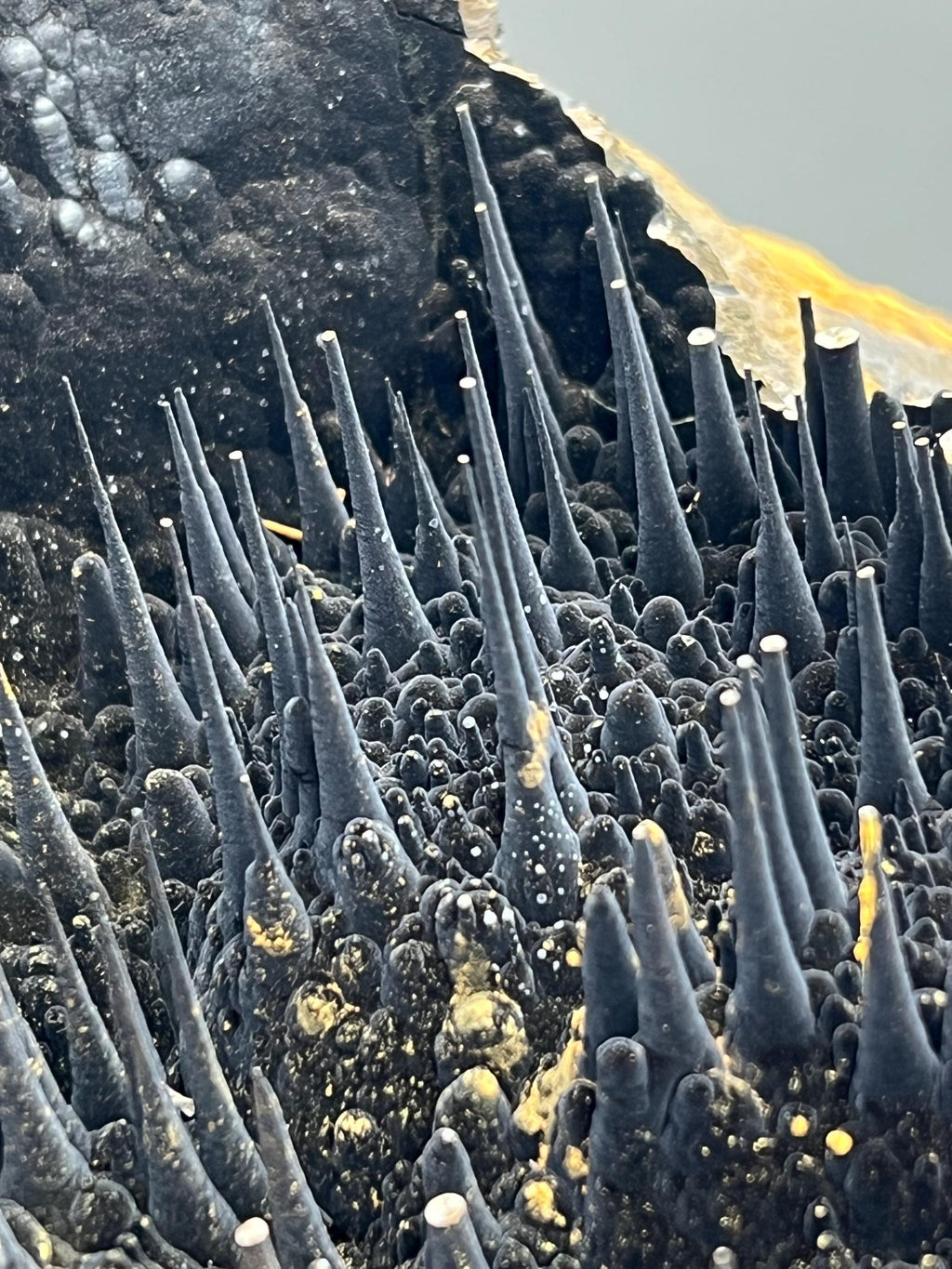 Museum Quality!! Very Showy Stalactite Goethite Mineral, Special Collections Piece - Crystal Gemstone AE 