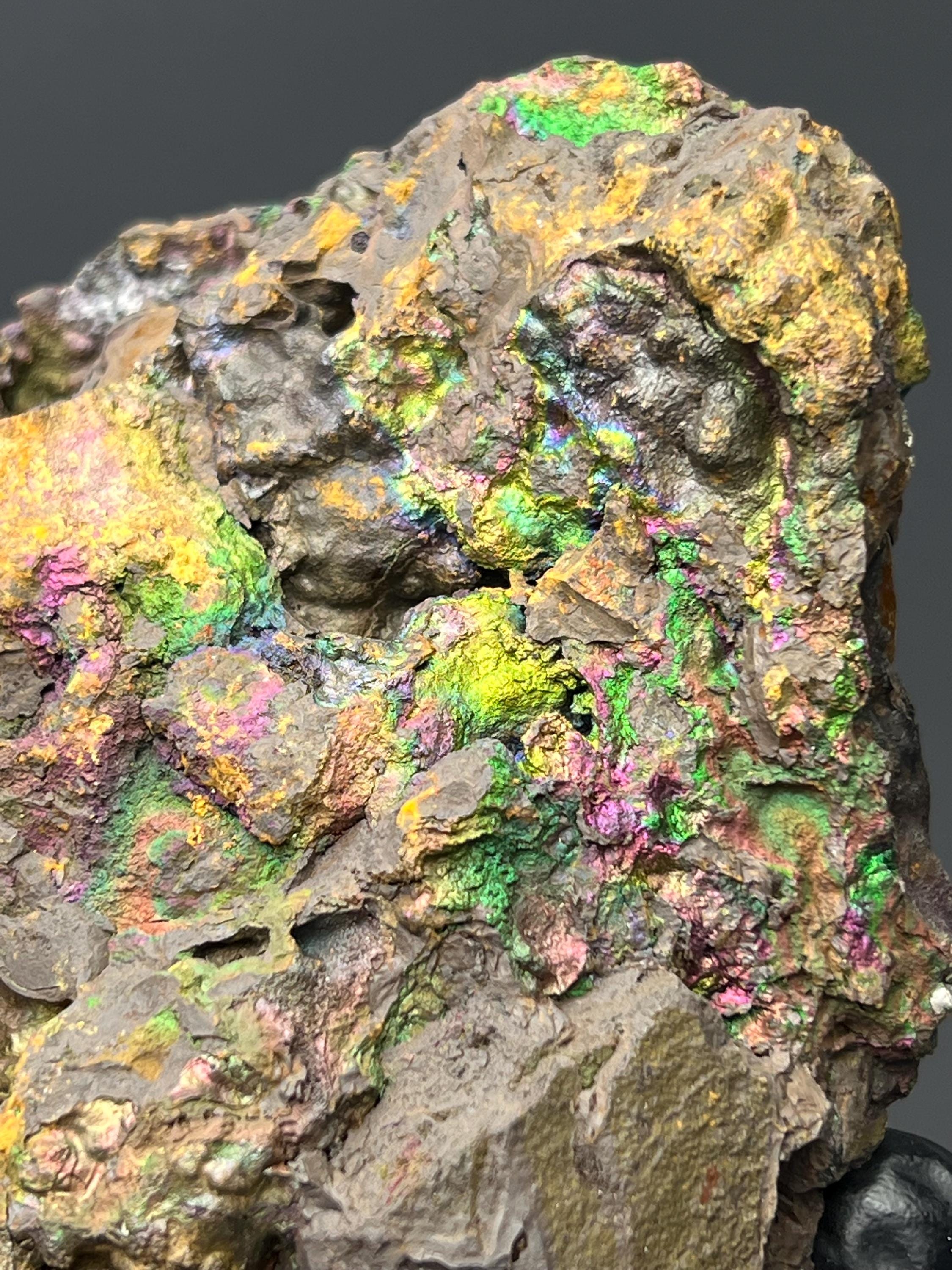 Very Special Natural Colourful Goethite Specimen - Crystal Gemstone AE 