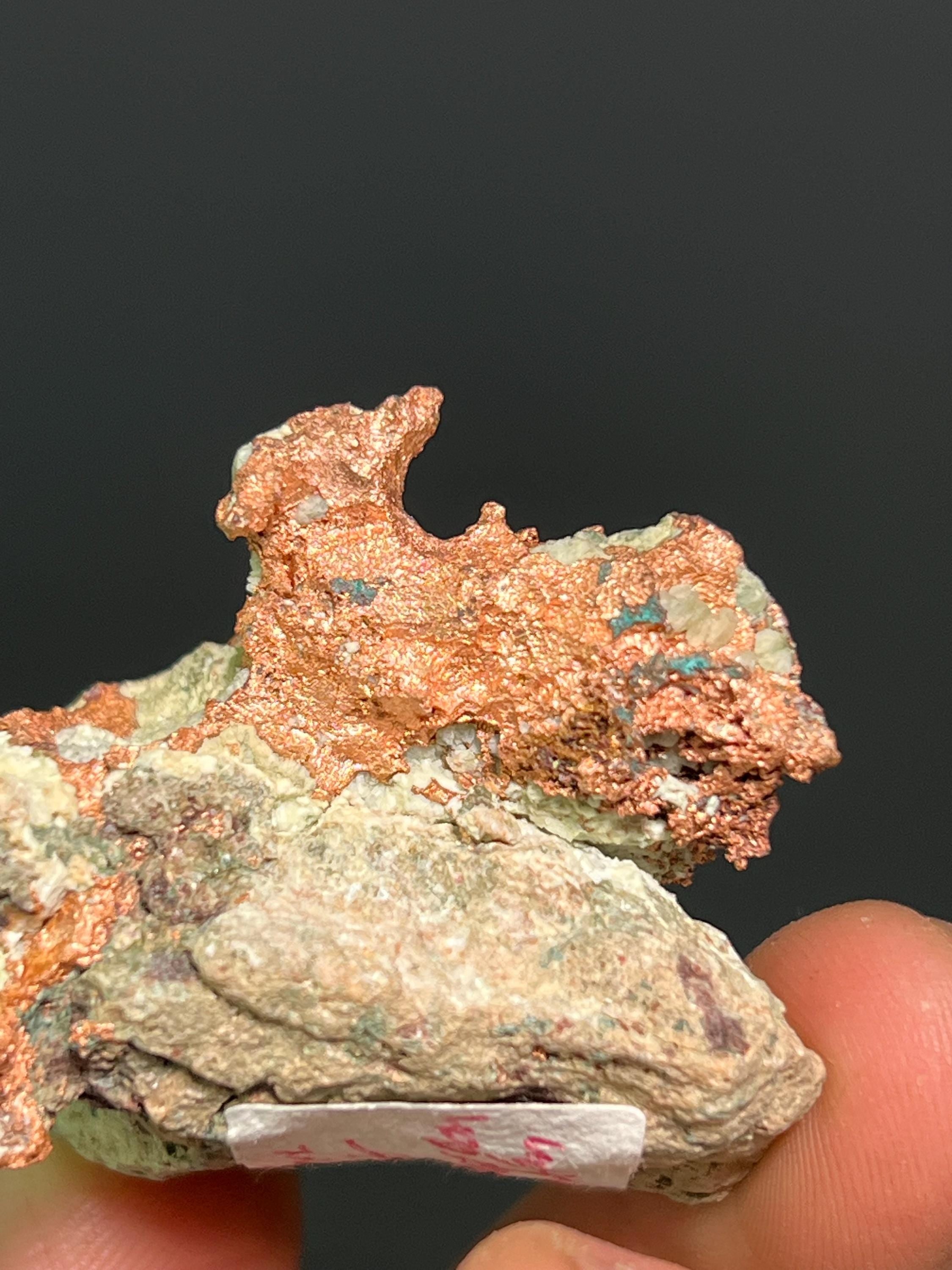 Native Copper - USA - Crystal Gemstone AE 