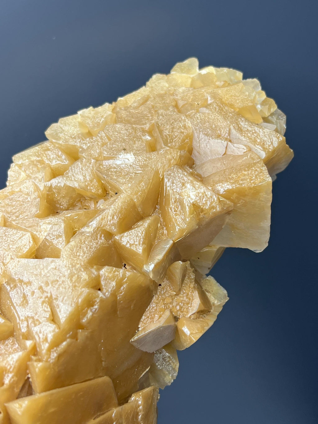 Very Special Orange Crystal Calcite Specimen - Crystal Gemstone AE 