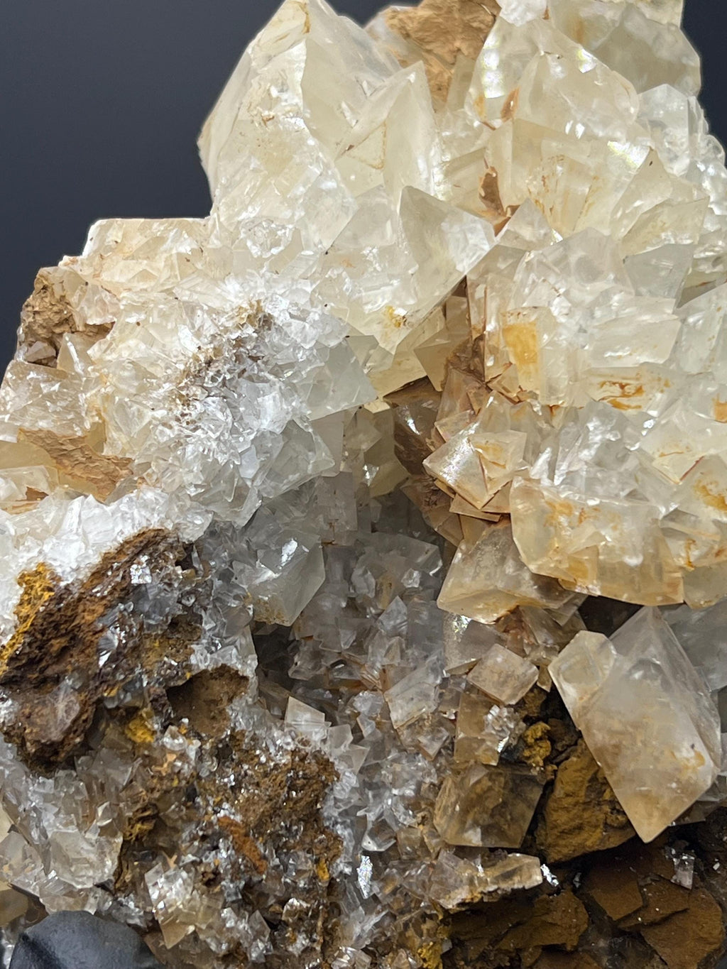 Clear Crystal Calcite Specimen - Crystal Gemstone AE 
