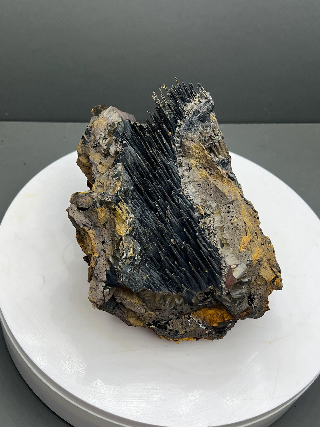 Museum Quality!! Very Showy Stalactite Goethite Mineral, For Special Collections Piece - Crystal Gemstone AE 