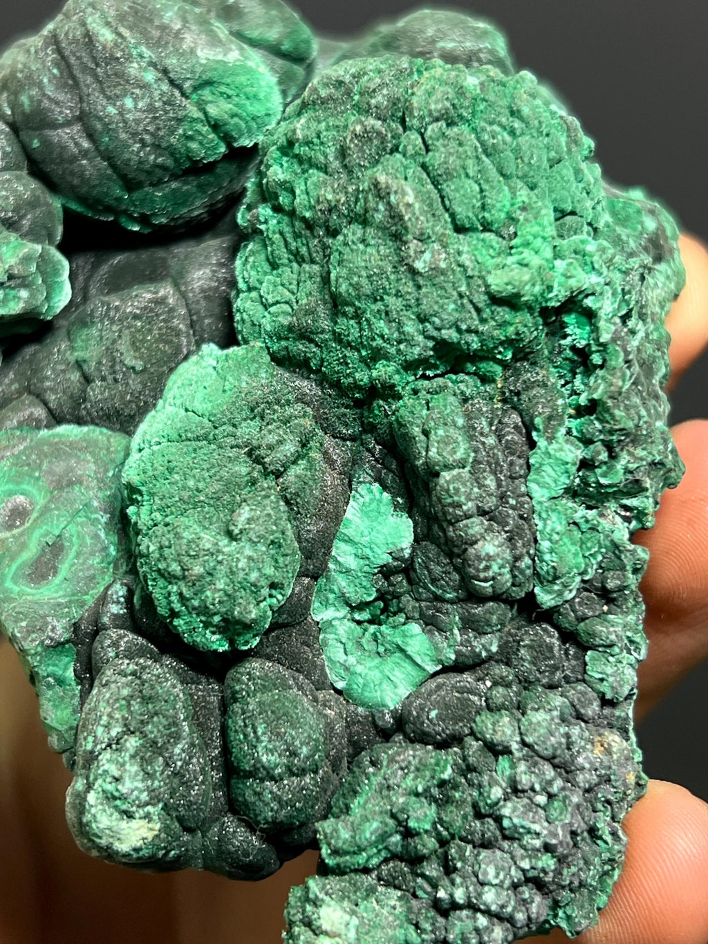 Beautiful Malachite Specimen, 520gram - Crystal Gemstone AE 