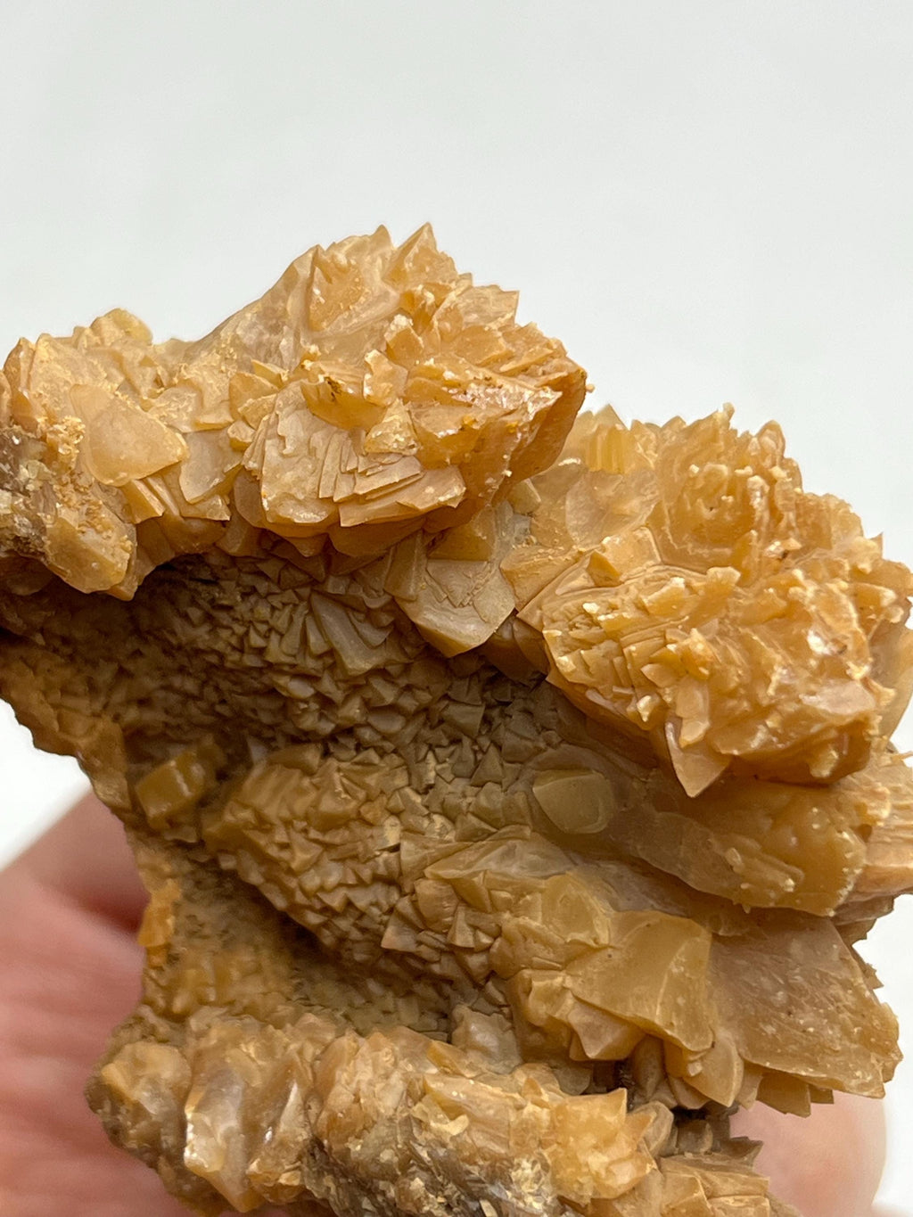 Orange Crystal Calcite Mineral, From Turkey - Crystal Gemstone AE 