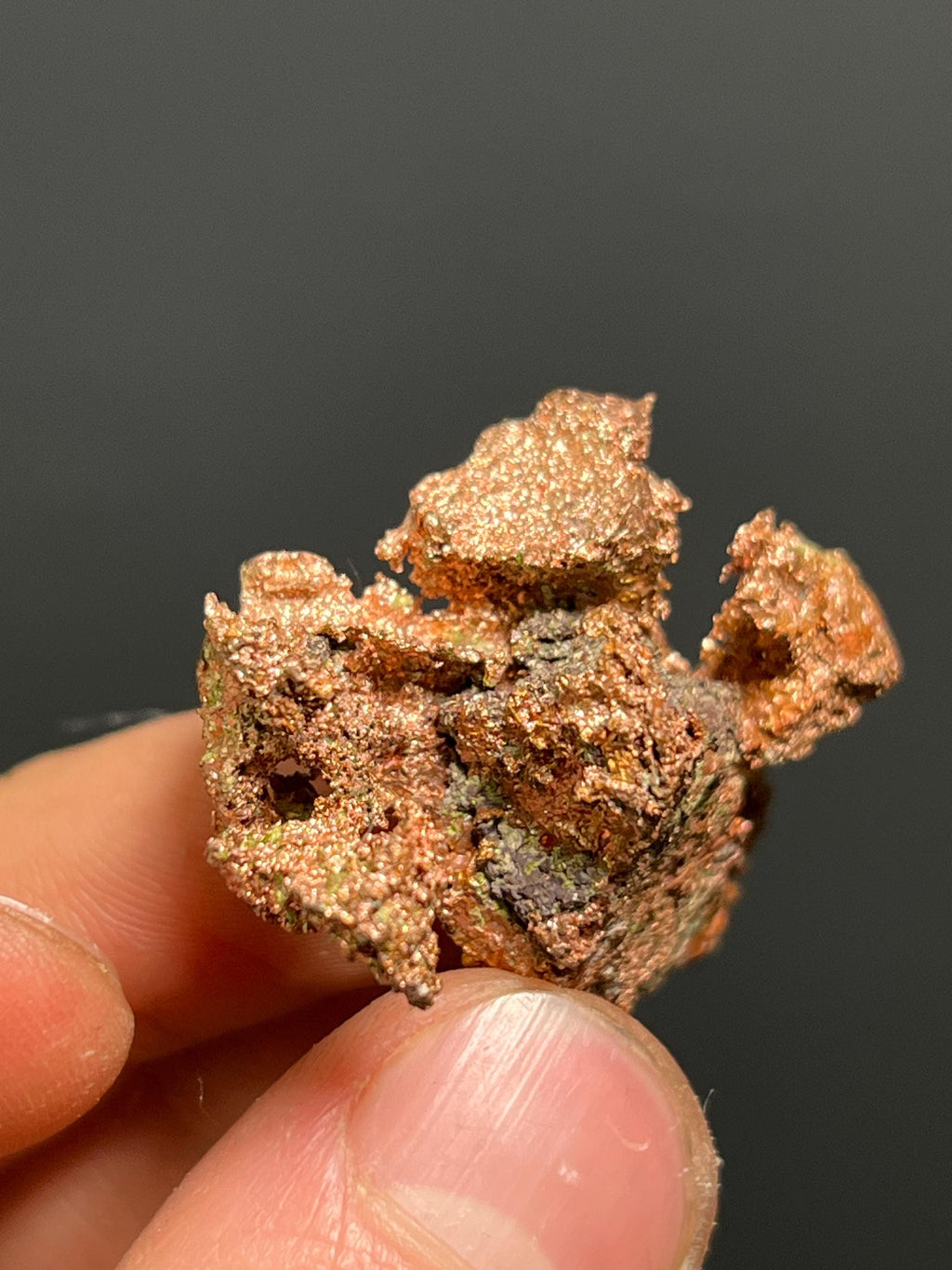 Native Copper - Australia - Crystal Gemstone AE 