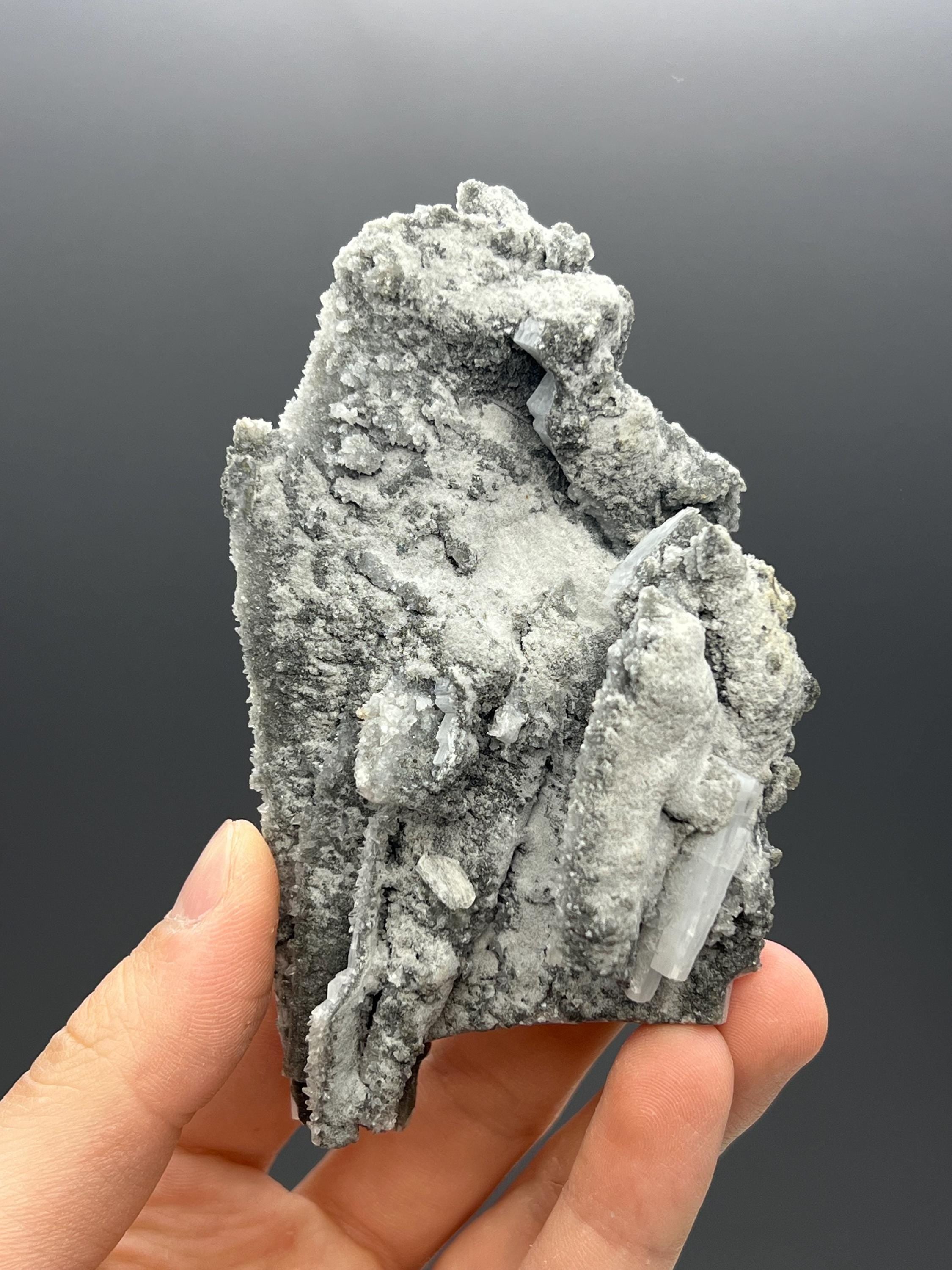 Anhydrite, From Mexico - Crystal Gemstone AE 