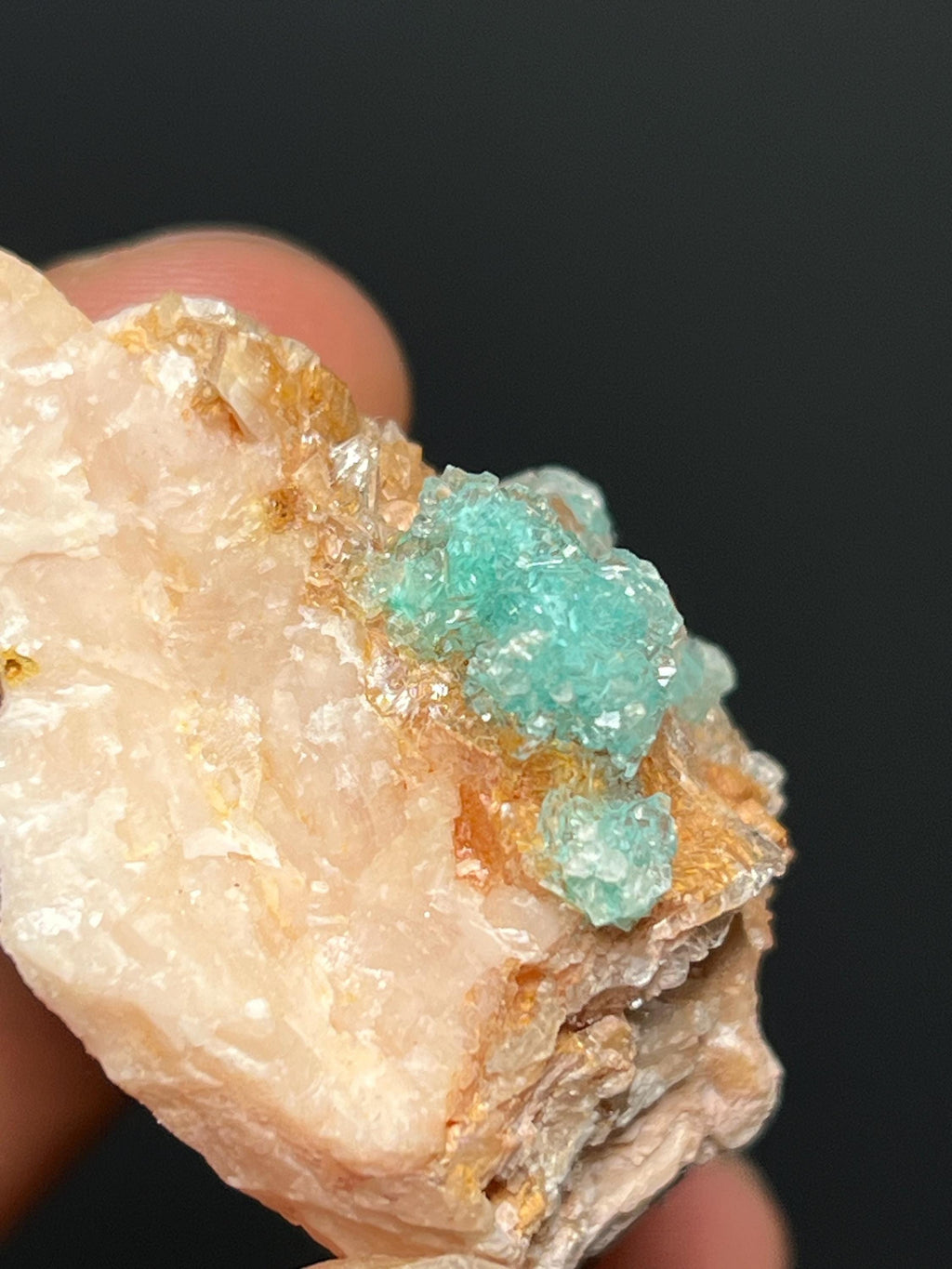 Rosasite Specimen, 36gram - Crystal Gemstone AE 