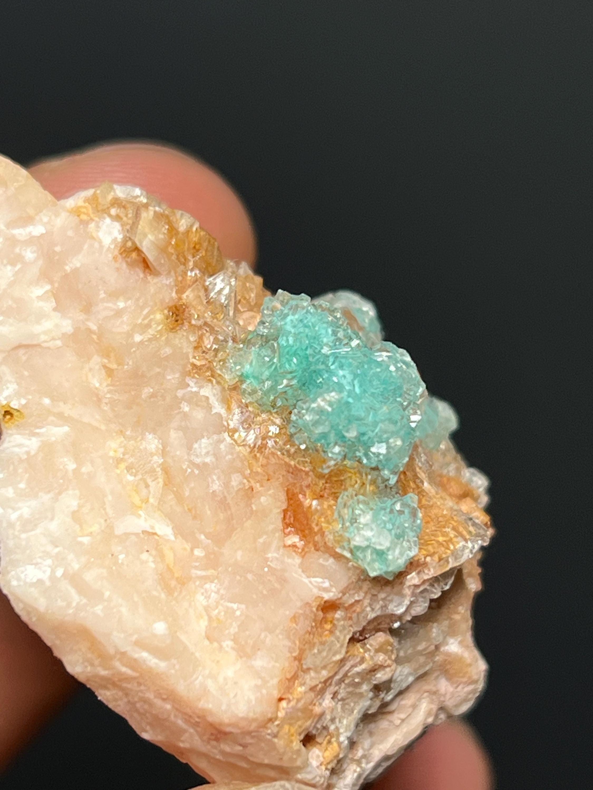 Rosasite Specimen, 36gram - Crystal Gemstone AE 
