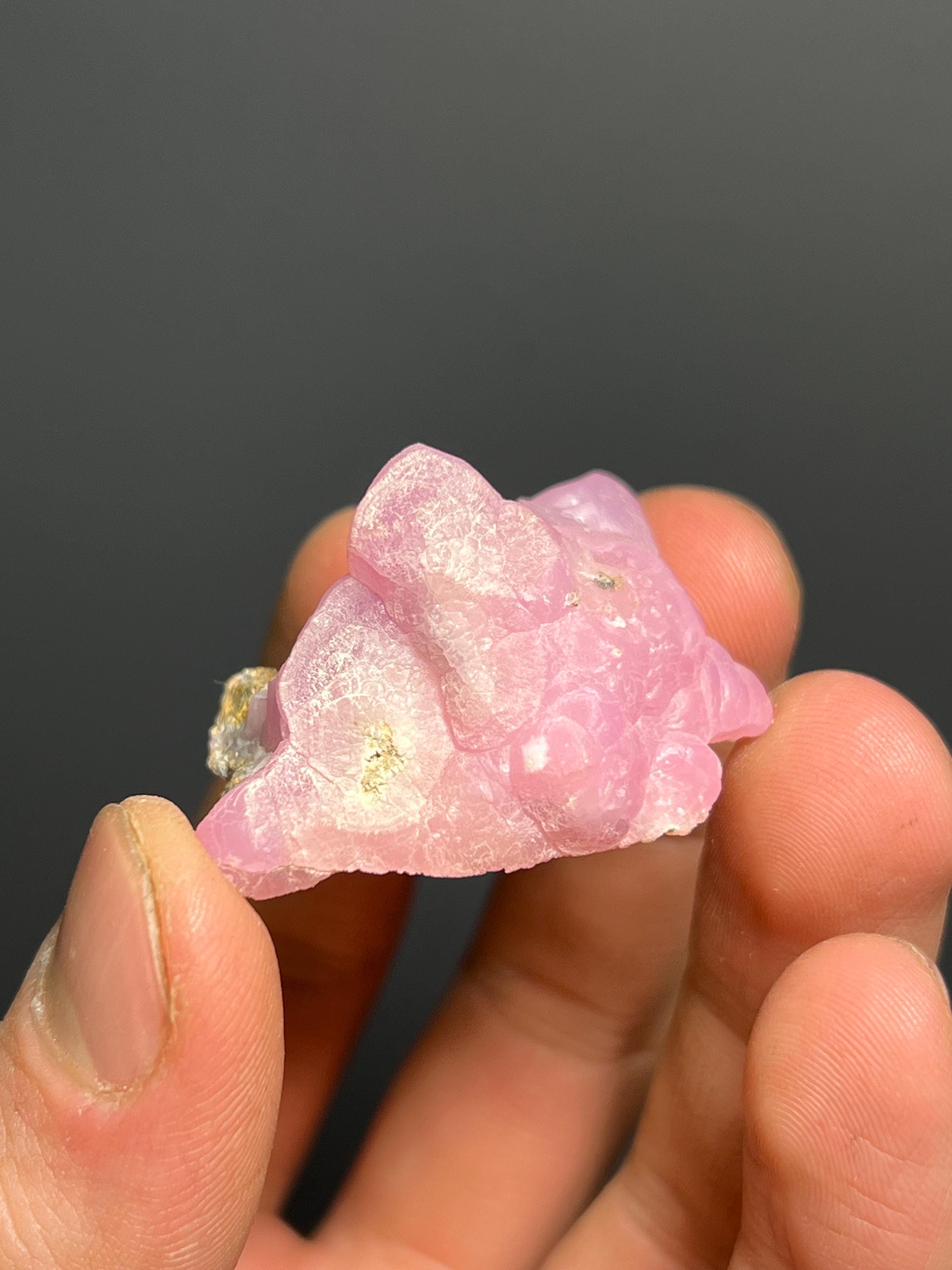 Very Special Cobaltian Calcite Specimen, 32gram - Crystal Gemstone AE 