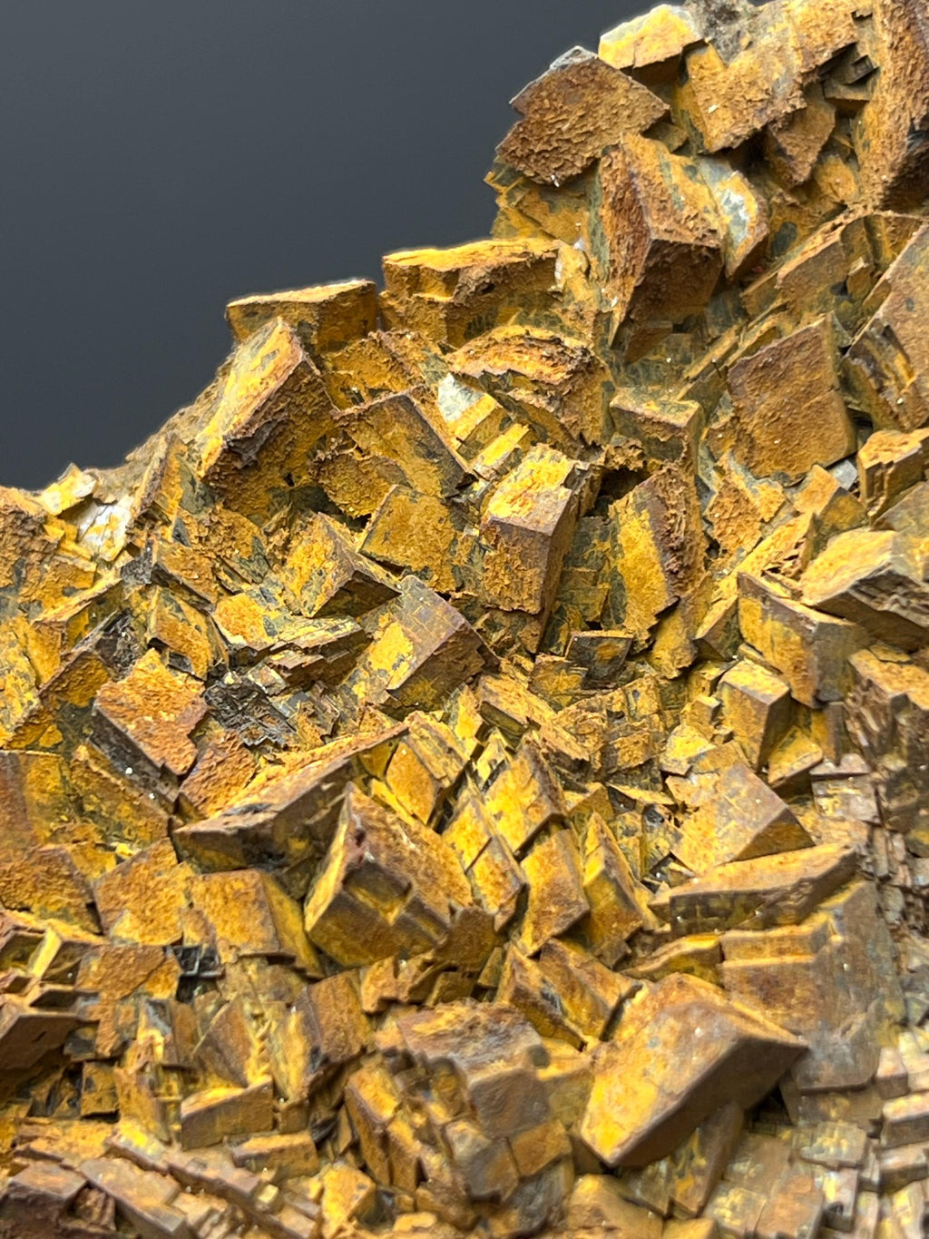 Limonite With Iron Siderite - Crystal Gemstone AE 