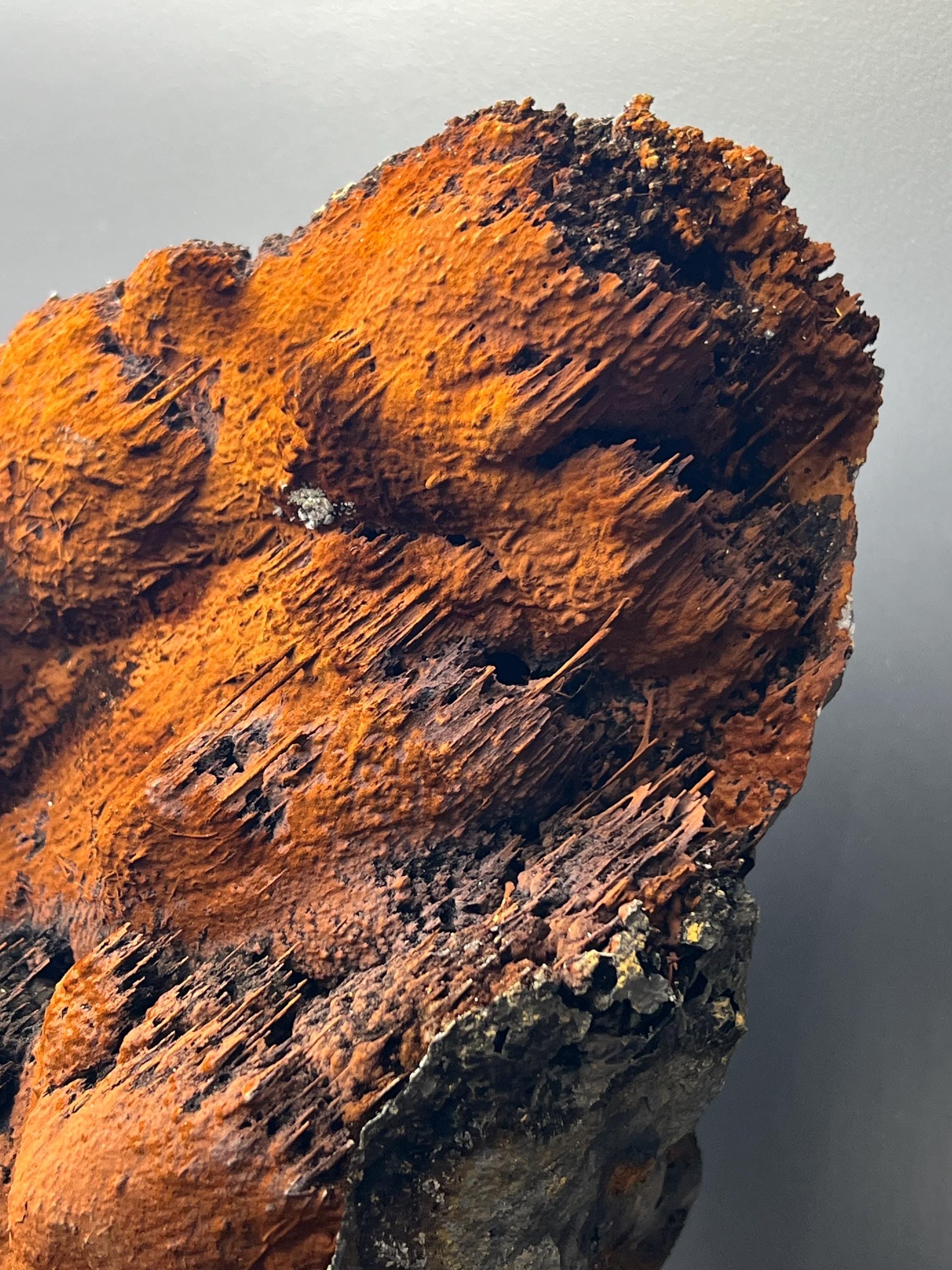 Stalactite Goethite with Limonite, Museum Quality Mineral Specimen - Crystal Gemstone AE 