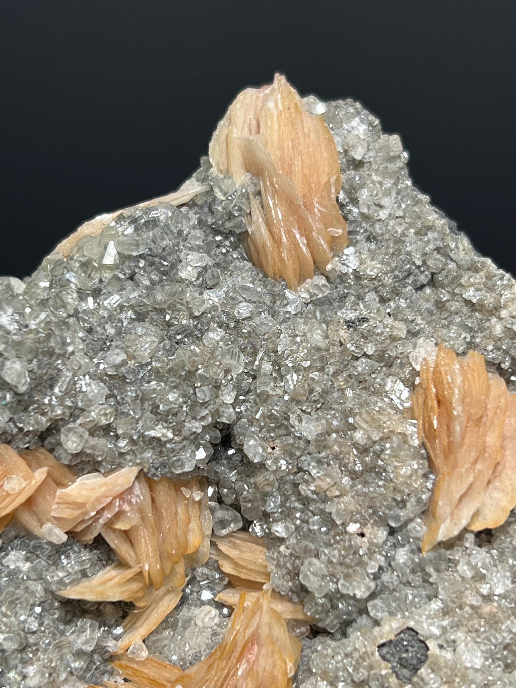 Barite With Calcite Specimen, 346gram - Crystal Gemstone AE 