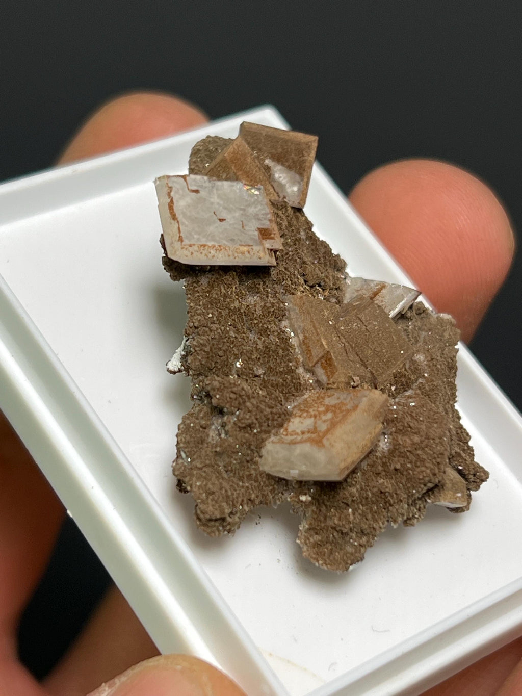 Mangano Apophyllite Specimen: Pink Crystals from South Africa - Crystal Gemstone AE 