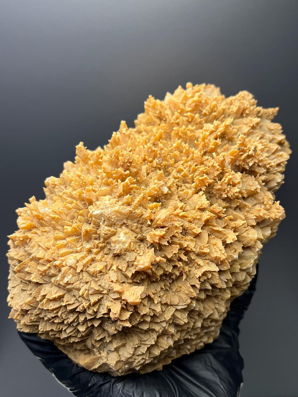 Large Orange Crystal Calcite Specimen - Turkey Mineral - Crystal Gemstone AE 
