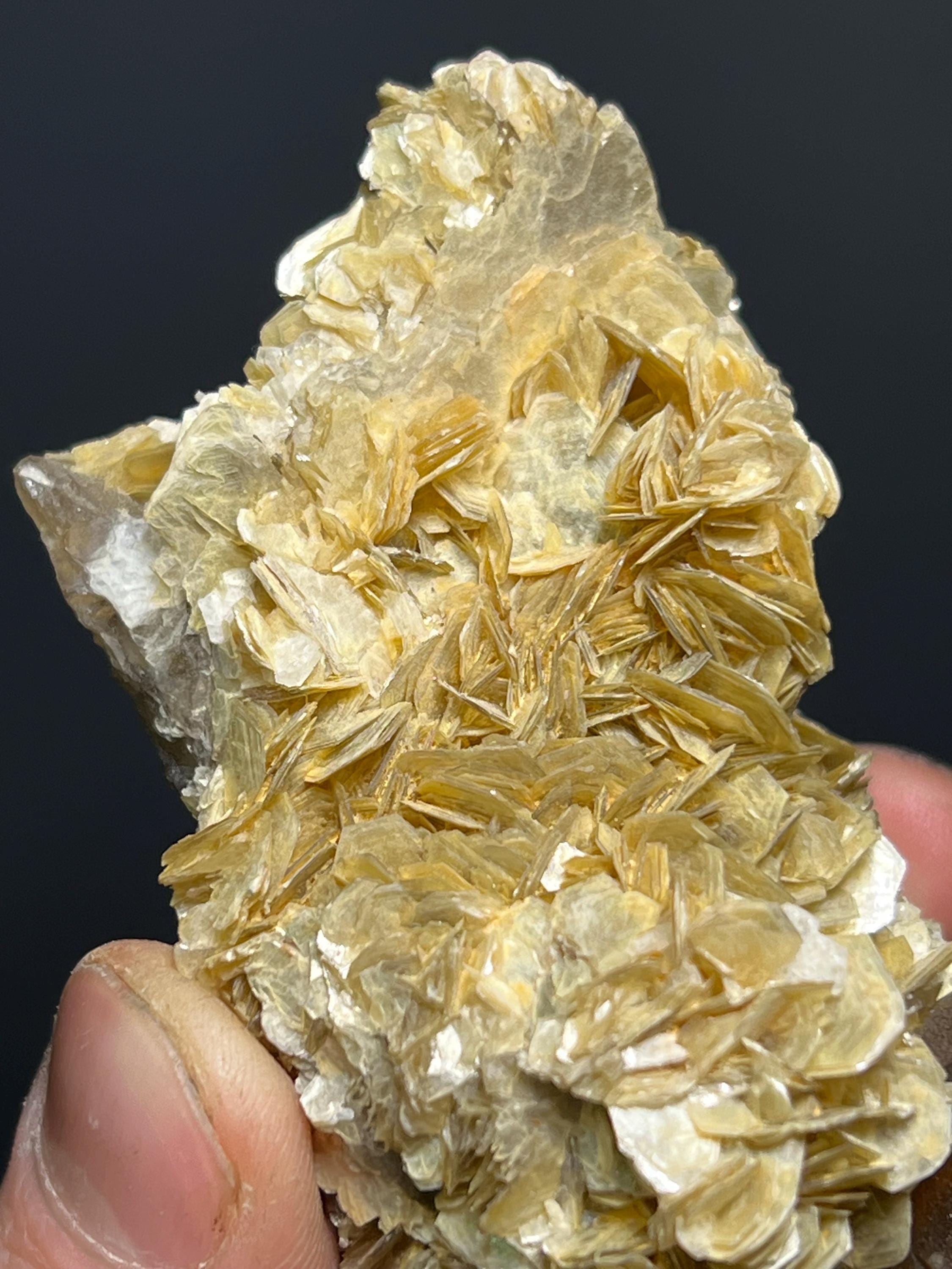 Muscovite With Smoky Quartz - Brazil - Crystal Gemstone AE 