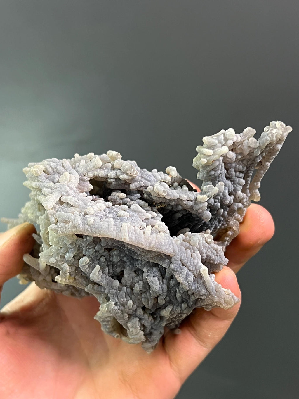 Stalactite Chalcedony - Crystal Gemstone AE 