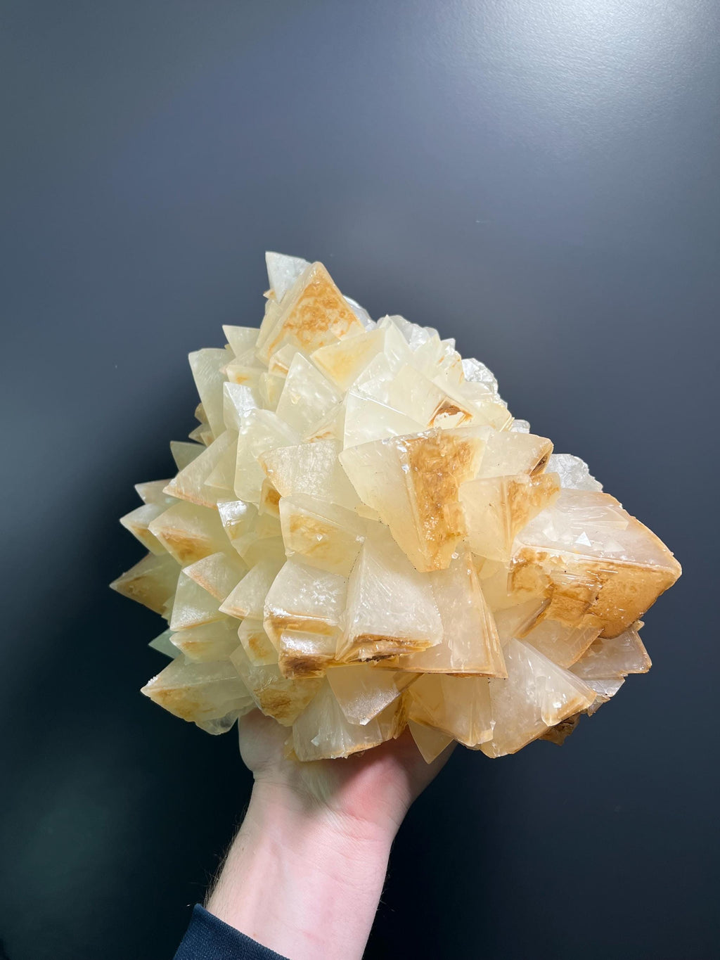 Large Size, Special Yellow Crystal Calcite, 6,1kg - Crystal Gemstone AE 
