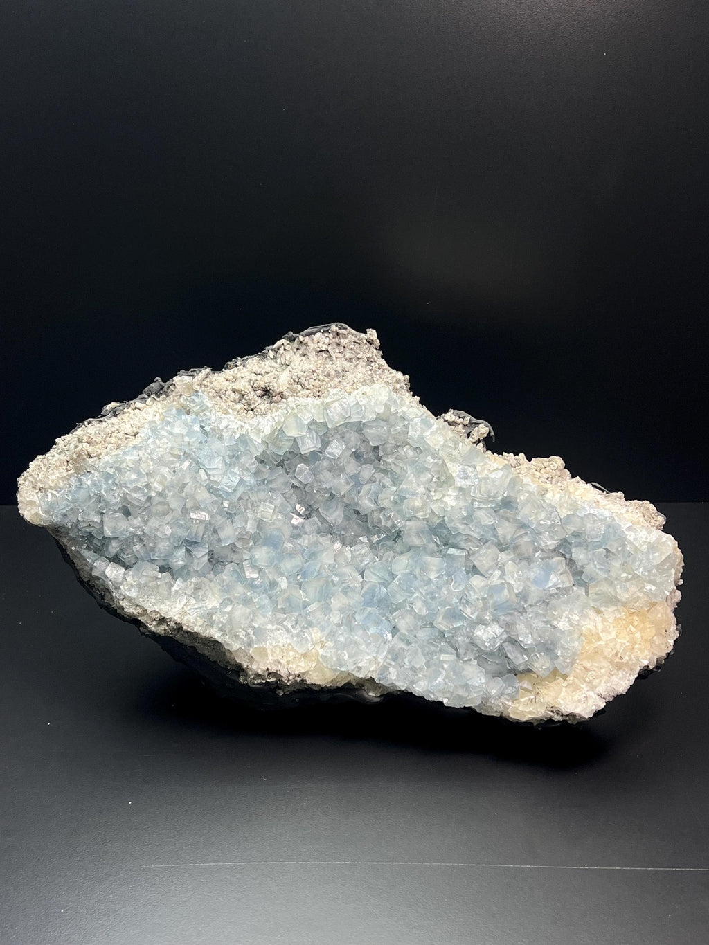 Very Unique Size! Museum Grade Blue Celestine Specimen - Crystal Gemstone AE 