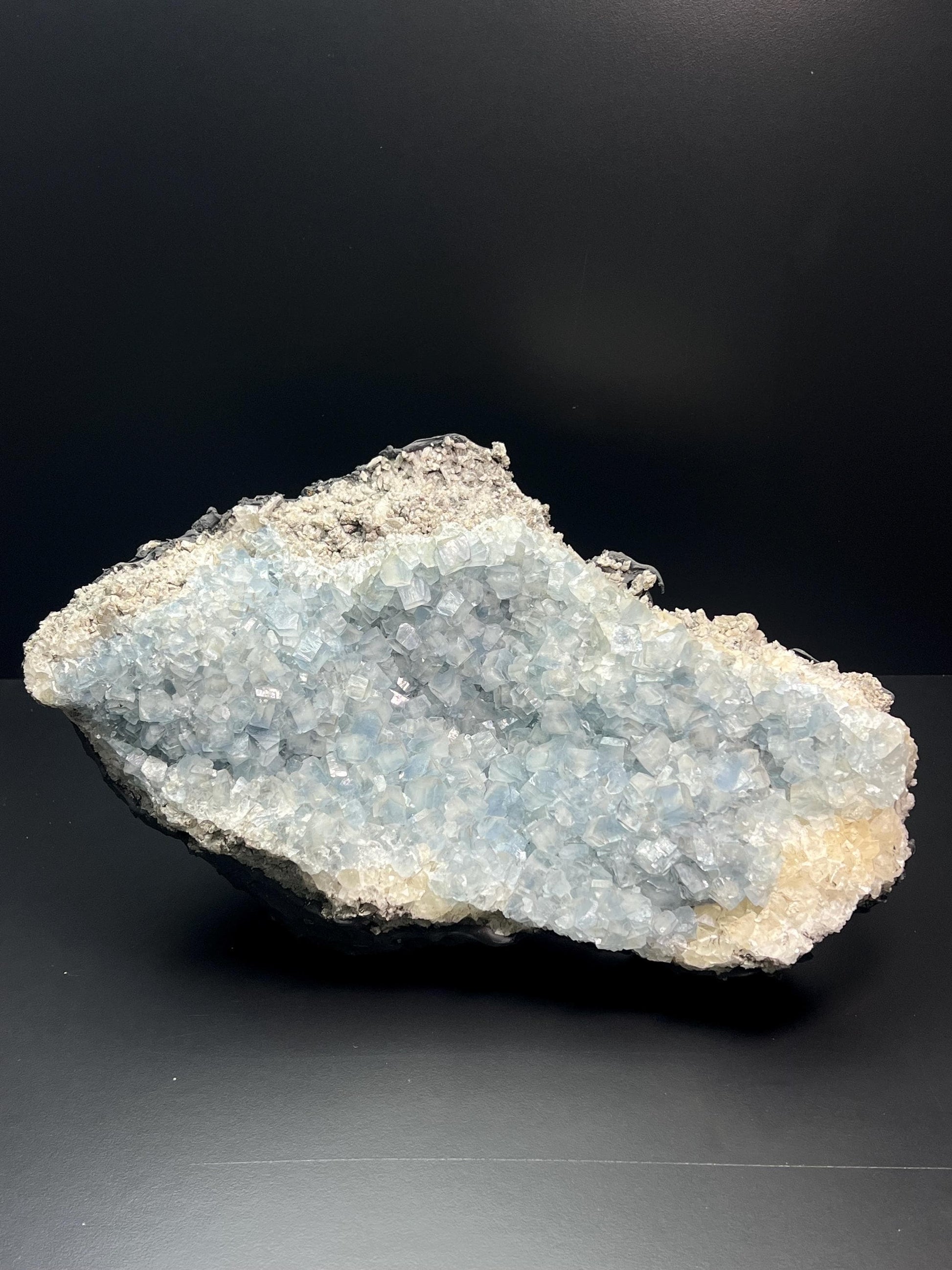 Very Unique Size! Museum Grade Blue Celestine Specimen - Crystal Gemstone AE 