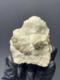 Pyrite With Apophyllite - Crystal Gemstone AE 
