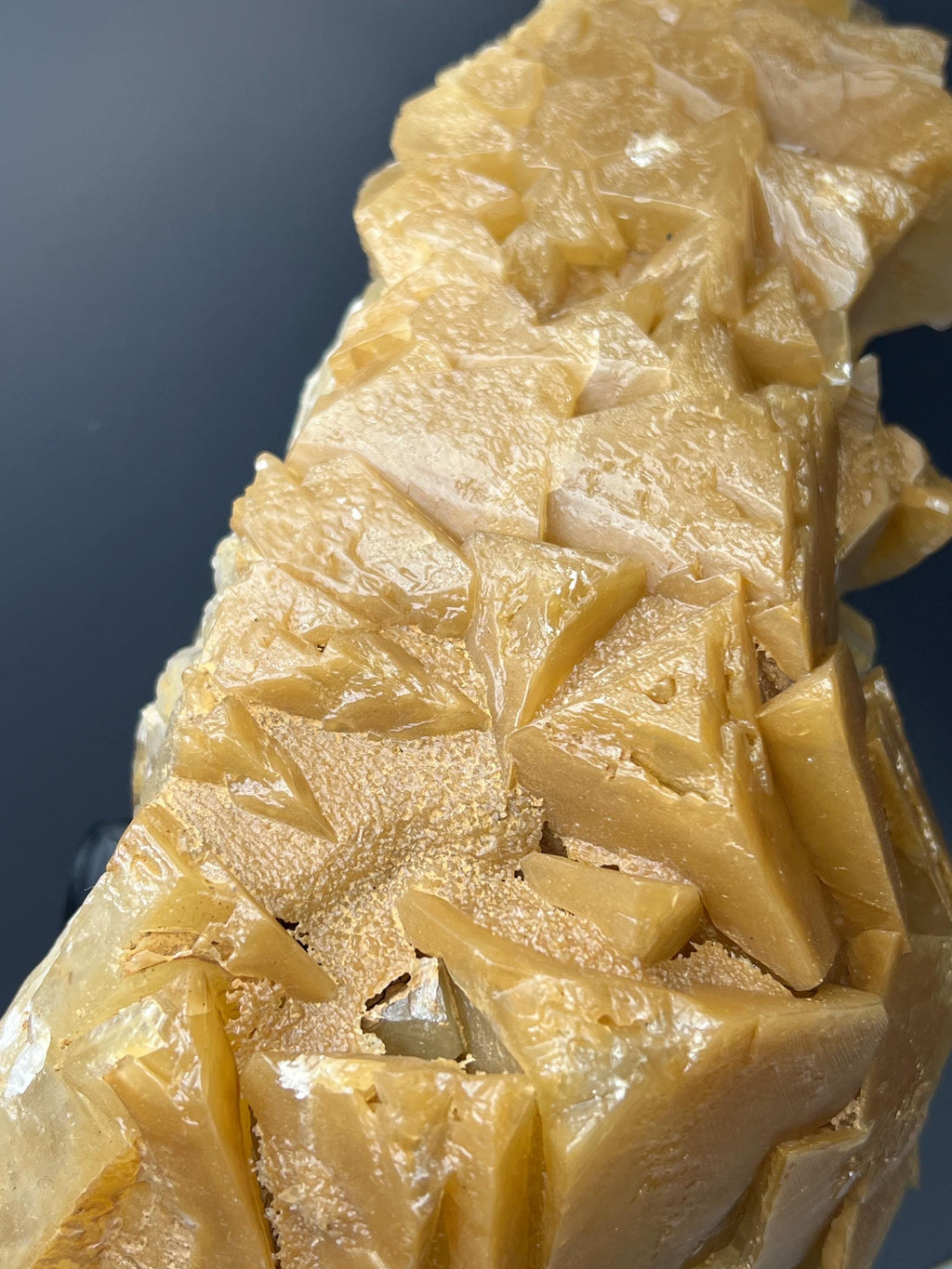 Very Special Orange Crystal Calcite Specimen - Crystal Gemstone AE 