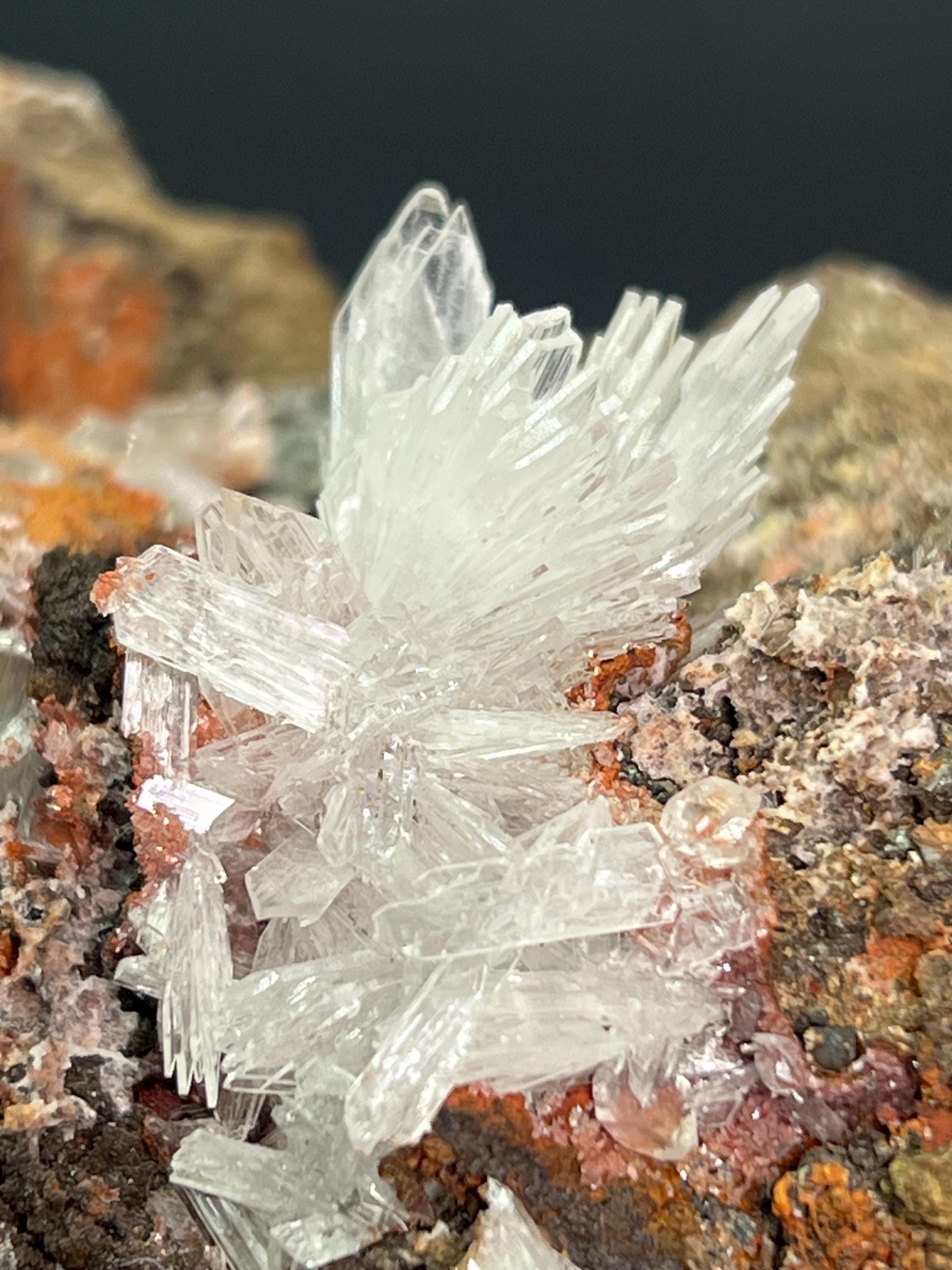 Hemimorphite Crystals Specimen - Crystal Gemstone AE 