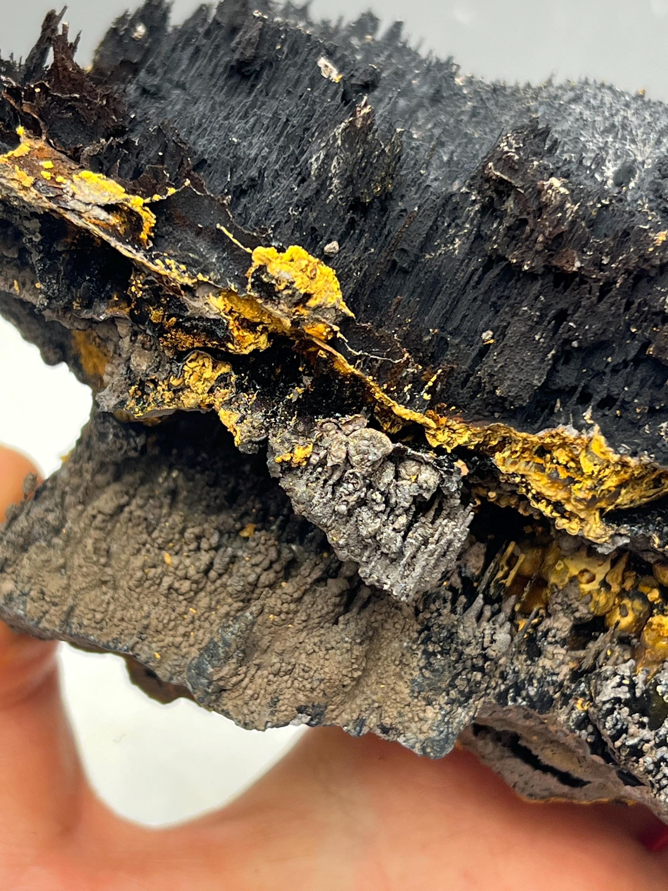 Museum quality, Limonite With Velvet Function Stalactite Goethite, From Turkey, Special Collection Piece - Crystal Gemstone AE 