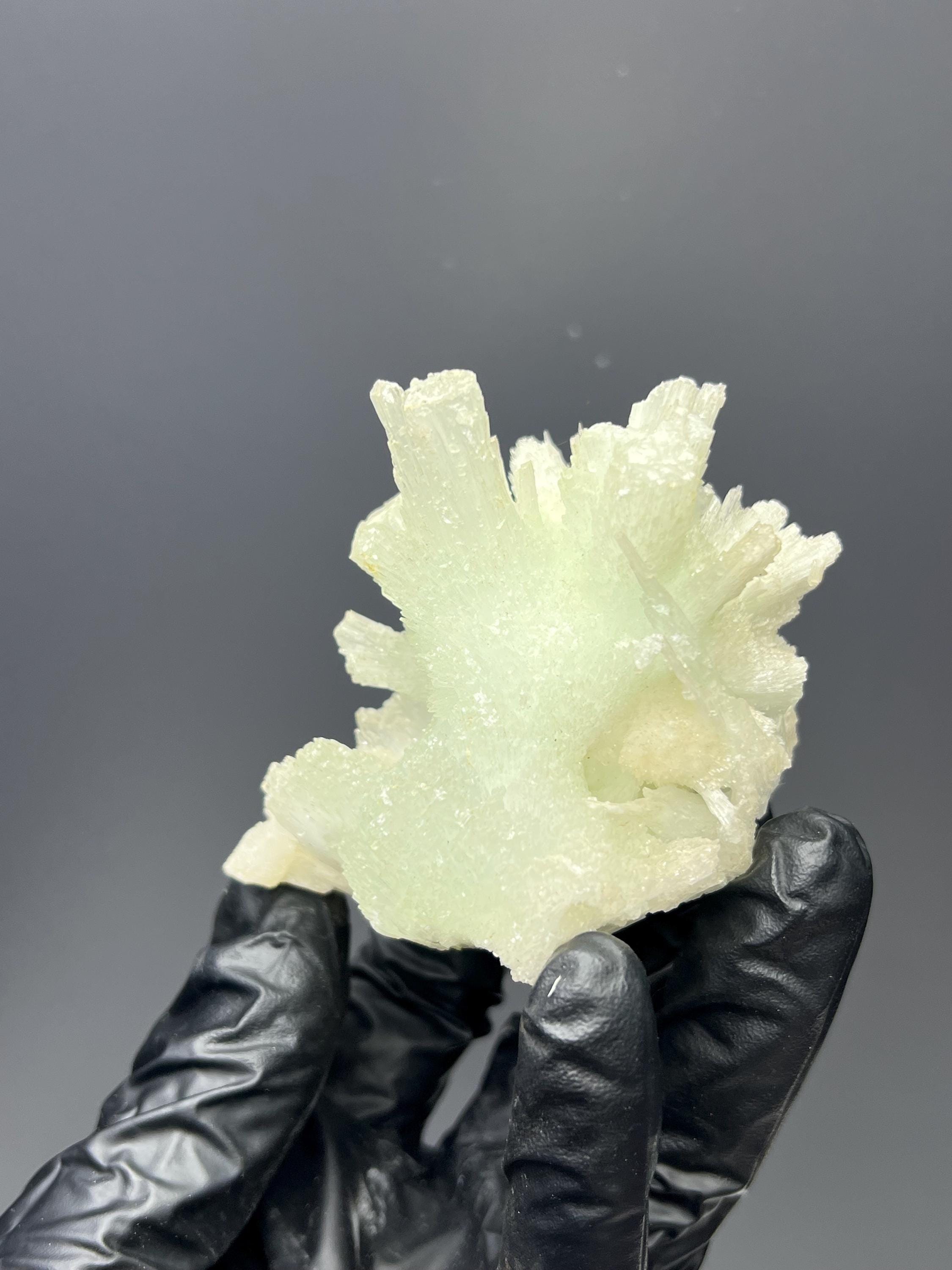 Turquoise Color Natural Stalactites Aragonite Specimen - Crystal Gemstone AE 