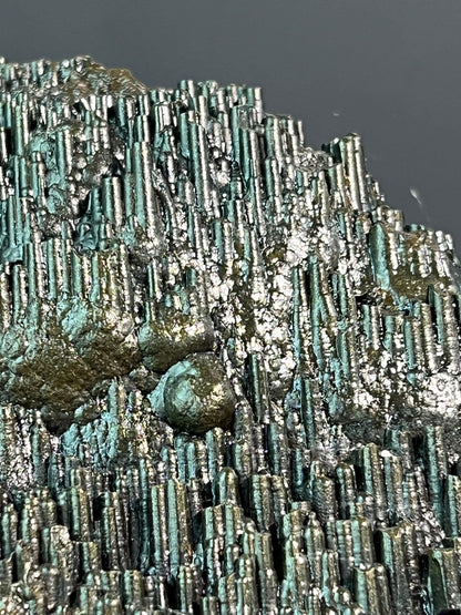 "Museum Grade" Golden Color Stalactite Goethite - Crystal Gemstone AE 