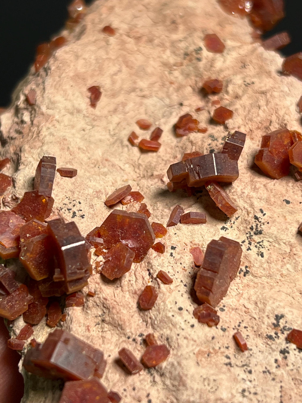 Vanadinite Specimen, 198gram - Crystal Gemstone AE 