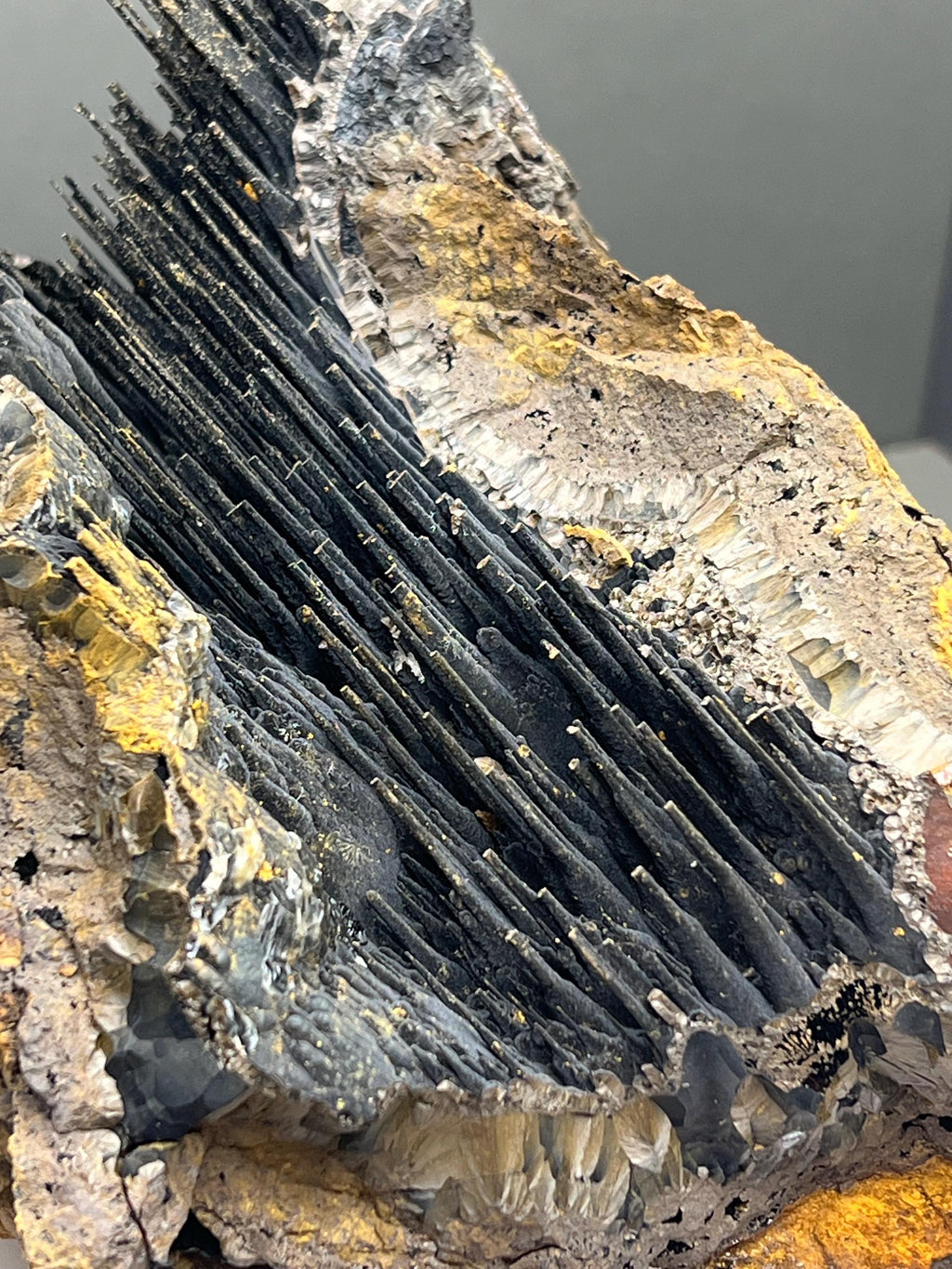 Museum Quality!! Very Showy Stalactite Goethite Mineral, For Special Collections Piece - Crystal Gemstone AE 
