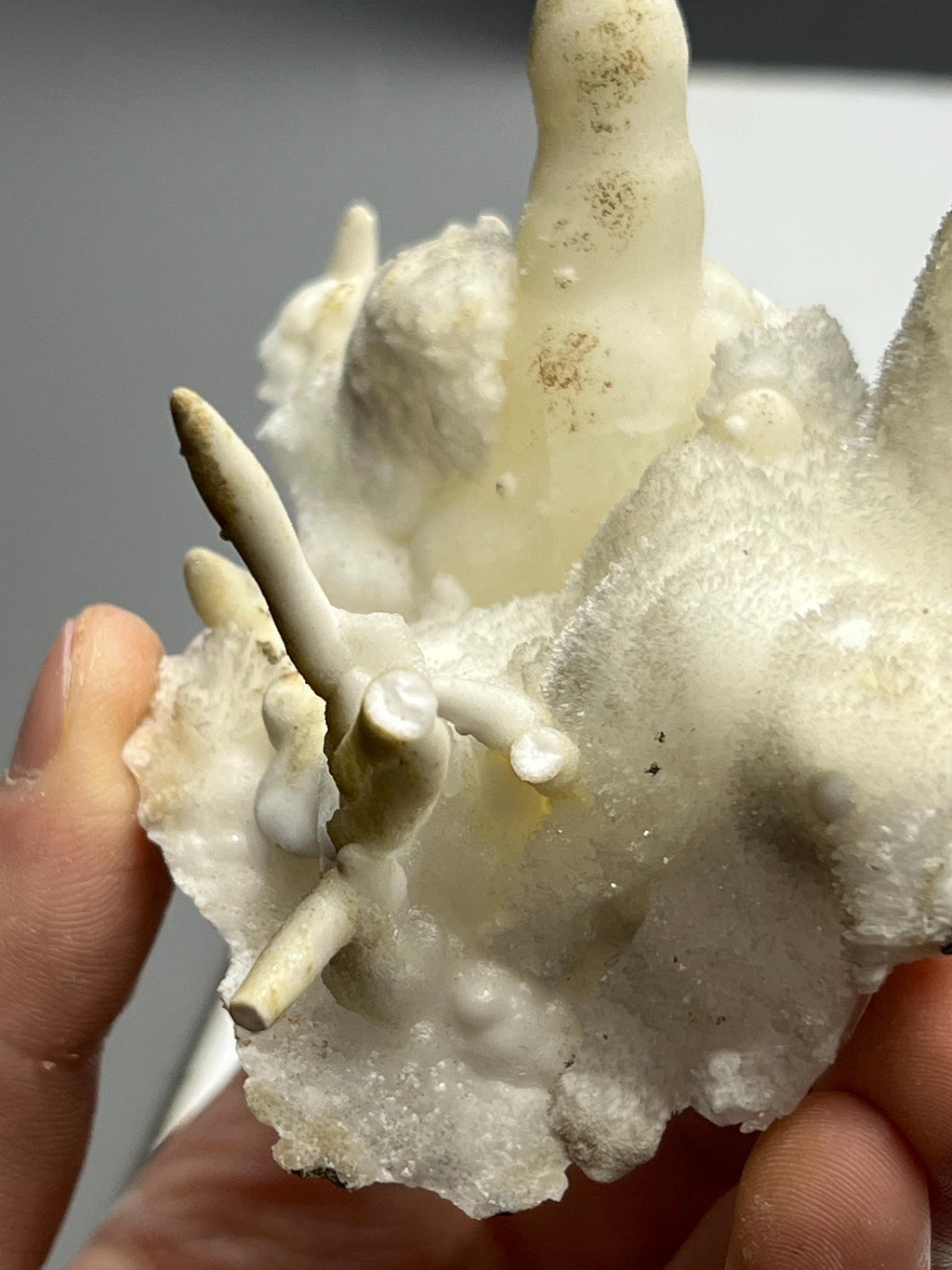 Special Formed Stalactite Aragonite Mineral, From Turkey - Crystal Gemstone AE 