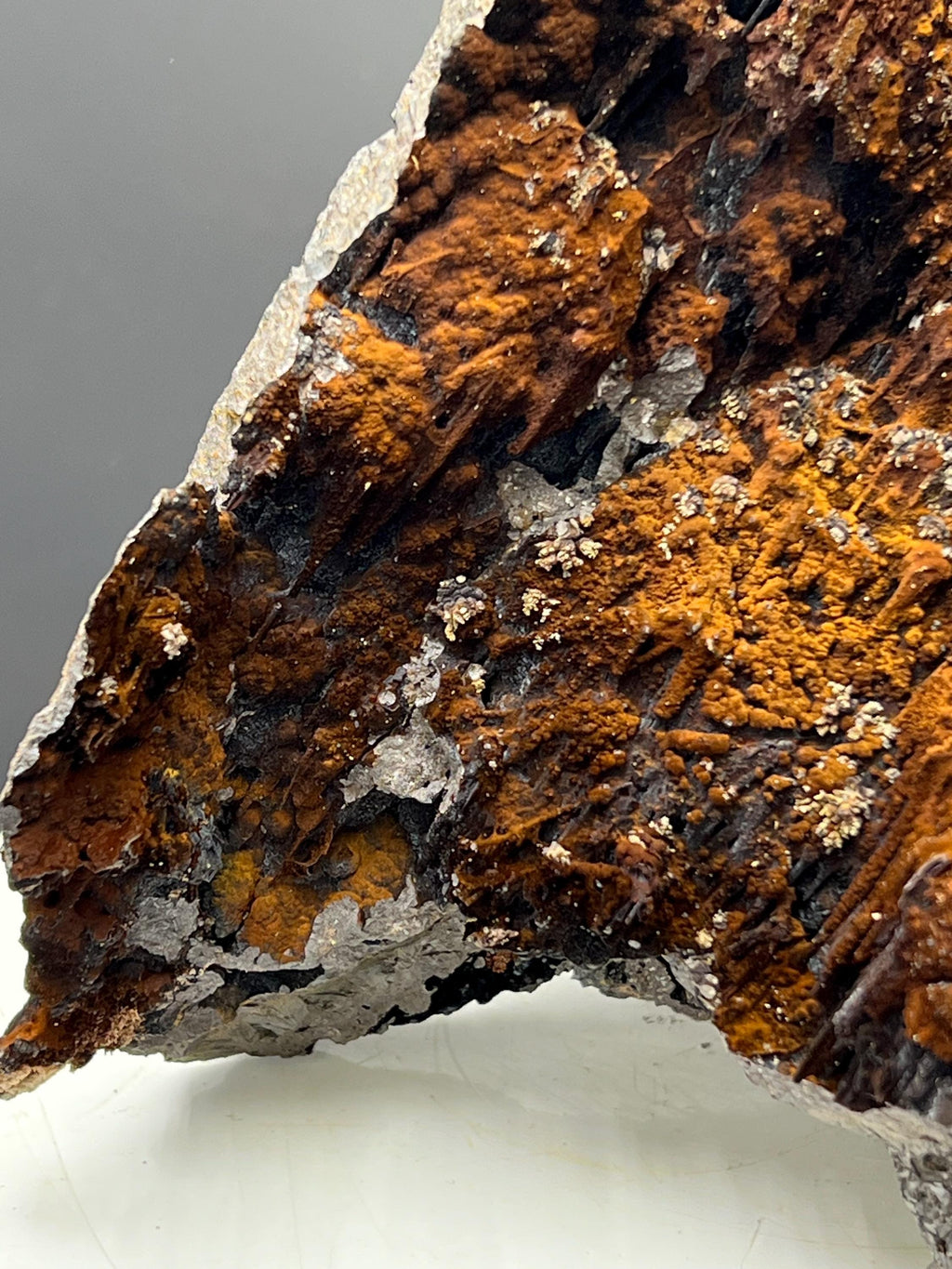 Museum Grade! Limonite And Specularite With Stalactites Goethite Specimen, For Special Collection - Crystal Gemstone AE 