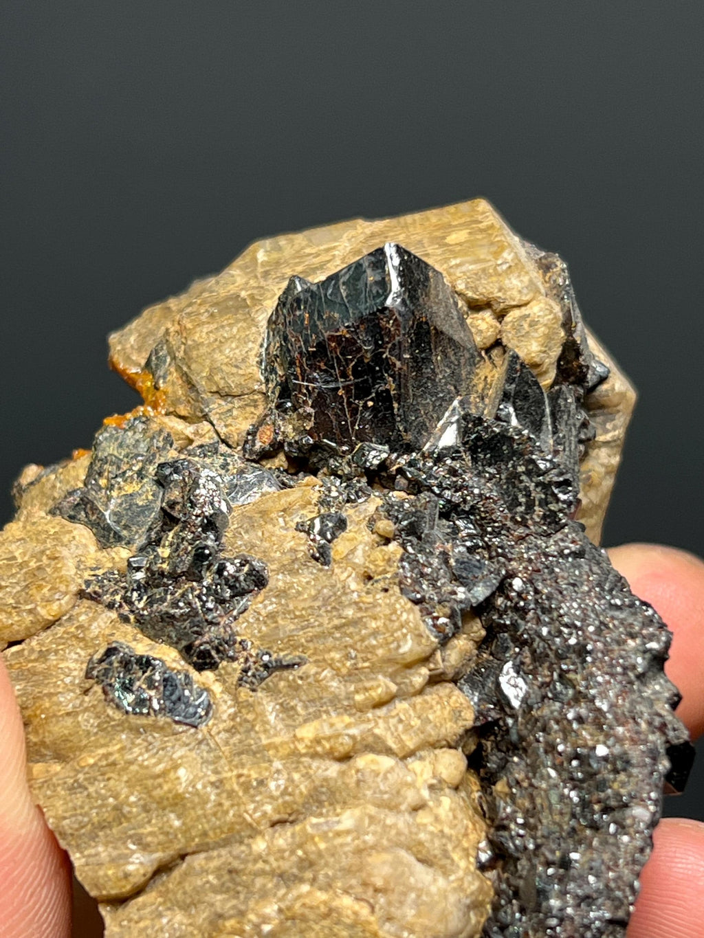 Special! Titanite Microcline Specimen, 166gram - Crystal Gemstone AE 